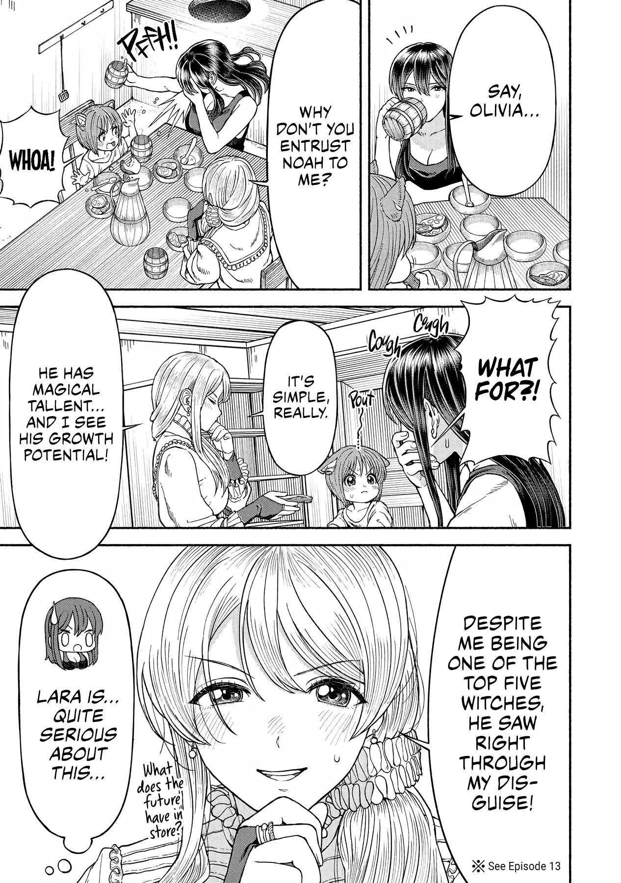 Female Knight and the Kemonomimi Child chapter 14 page 2