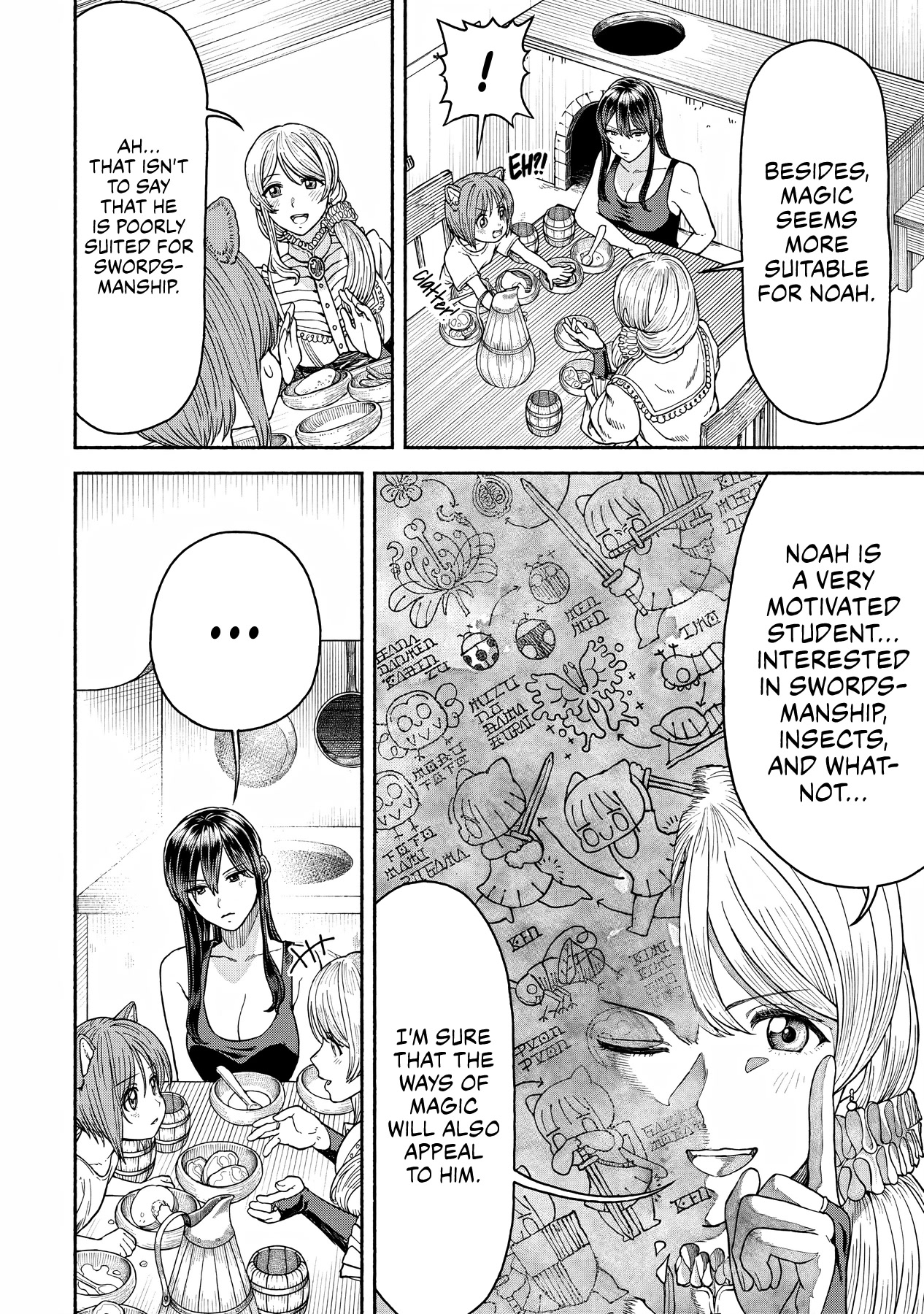 Female Knight and the Kemonomimi Child chapter 14 page 3