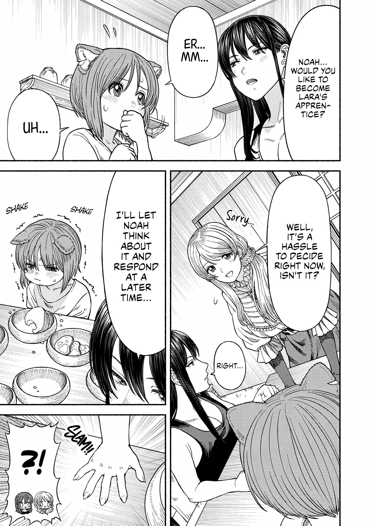 Female Knight and the Kemonomimi Child chapter 14 page 6