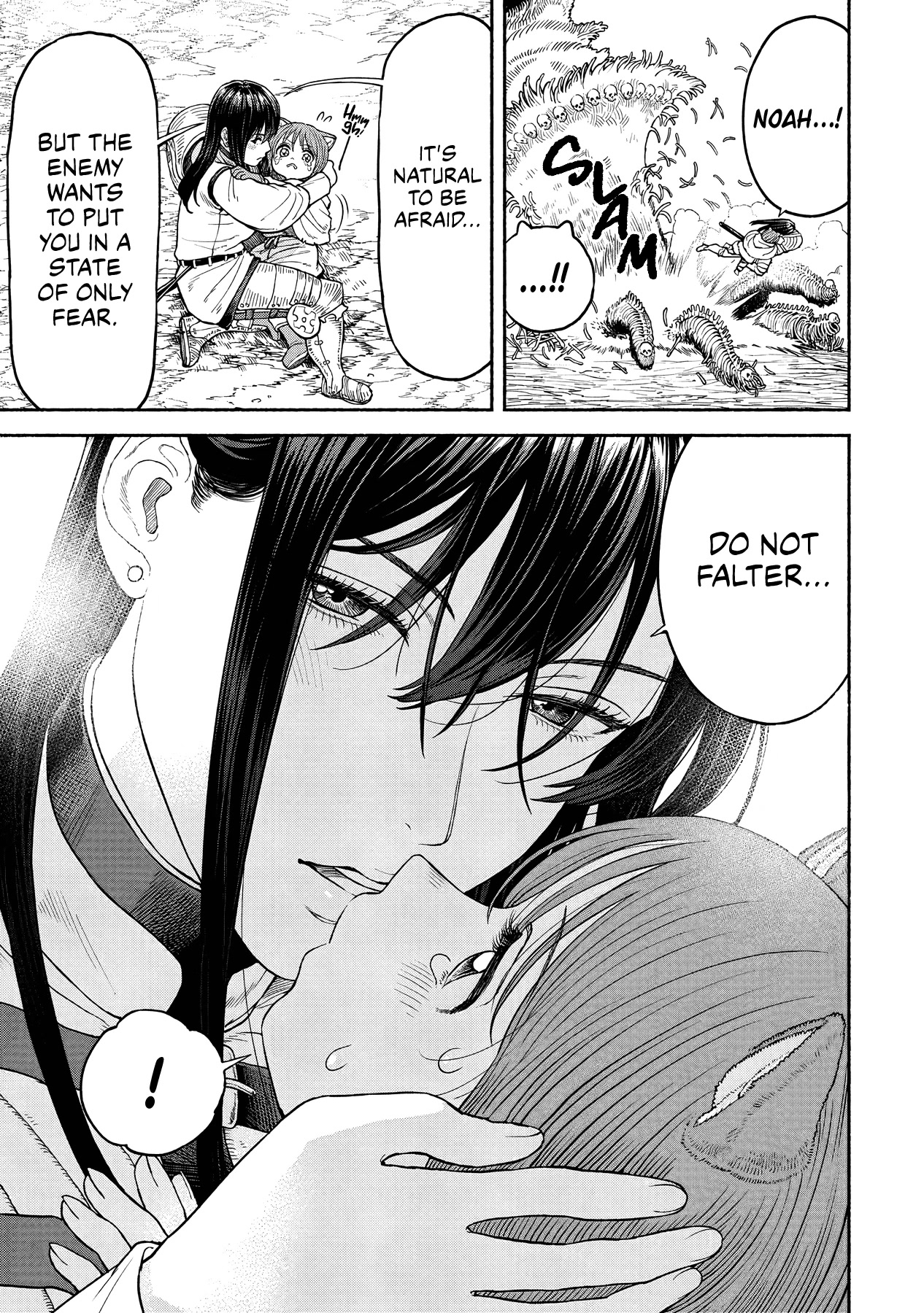 Female Knight and the Kemonomimi Child chapter 16 page 8