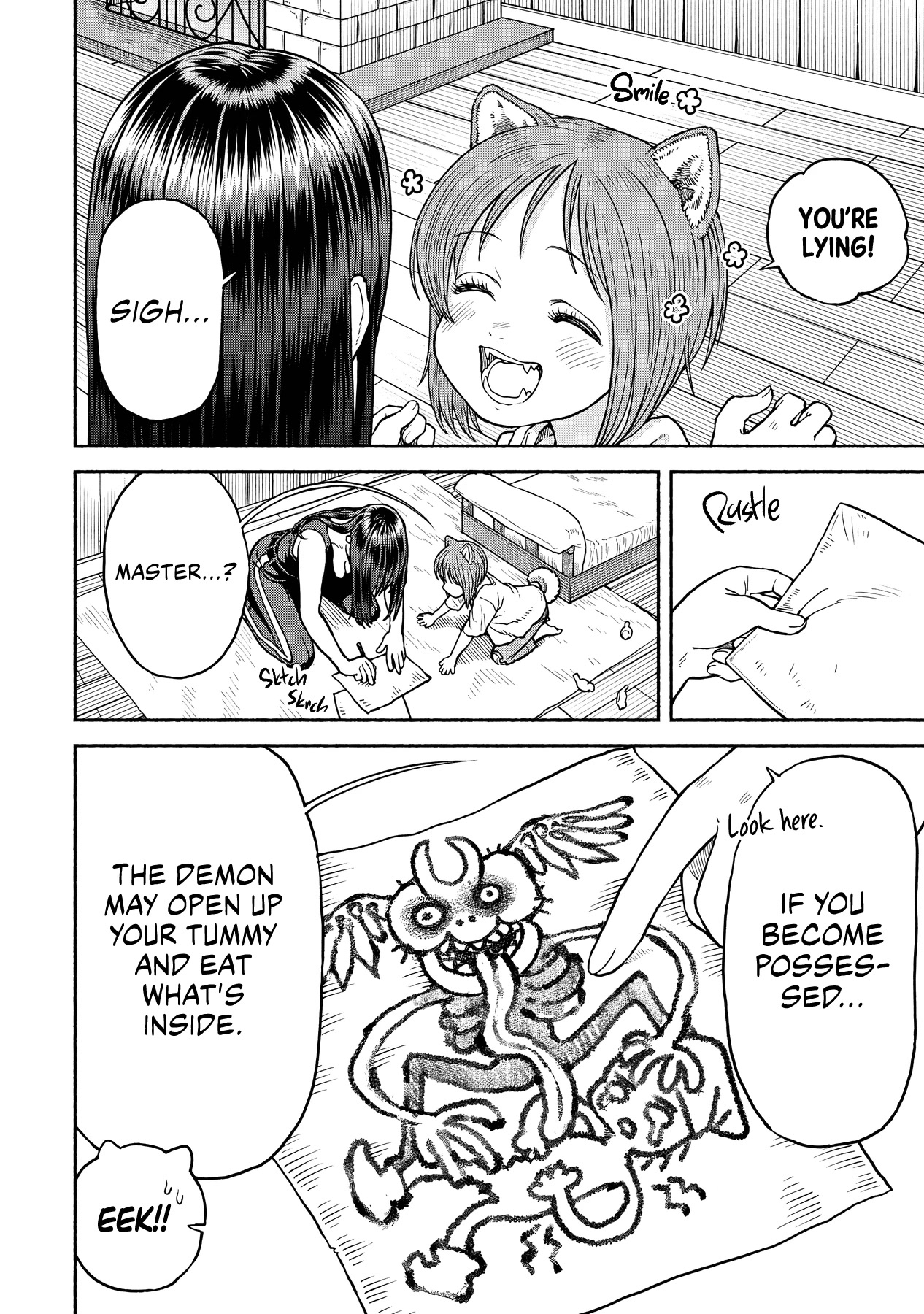 Female Knight and the Kemonomimi Child chapter 17 page 2