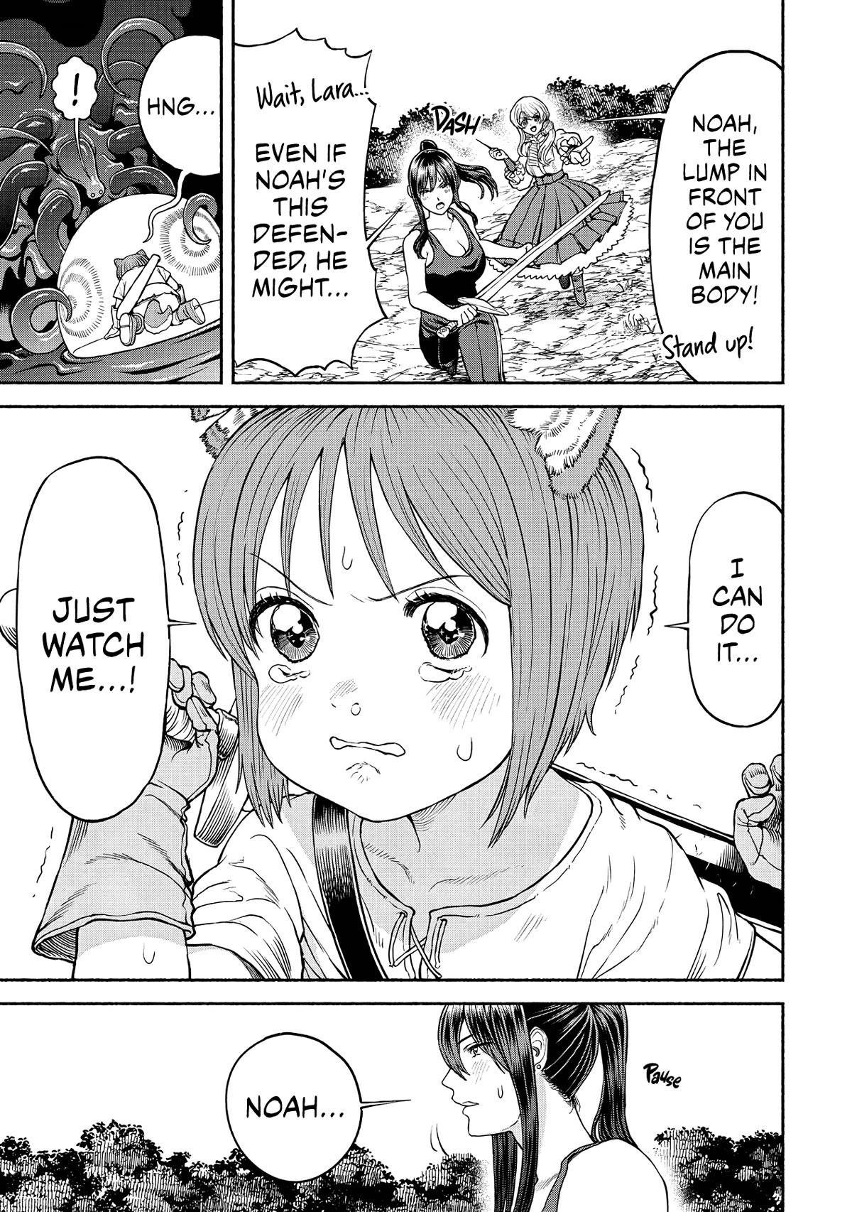 Female Knight and the Kemonomimi Child chapter 18 page 10