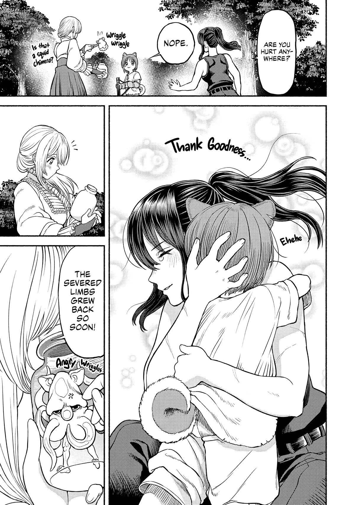 Female Knight and the Kemonomimi Child chapter 18 page 12