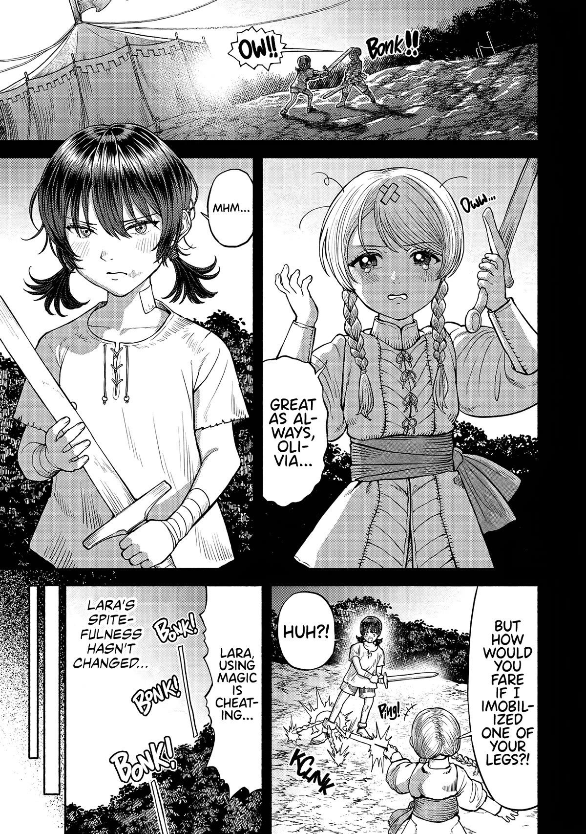 Female Knight and the Kemonomimi Child chapter 18 page 6