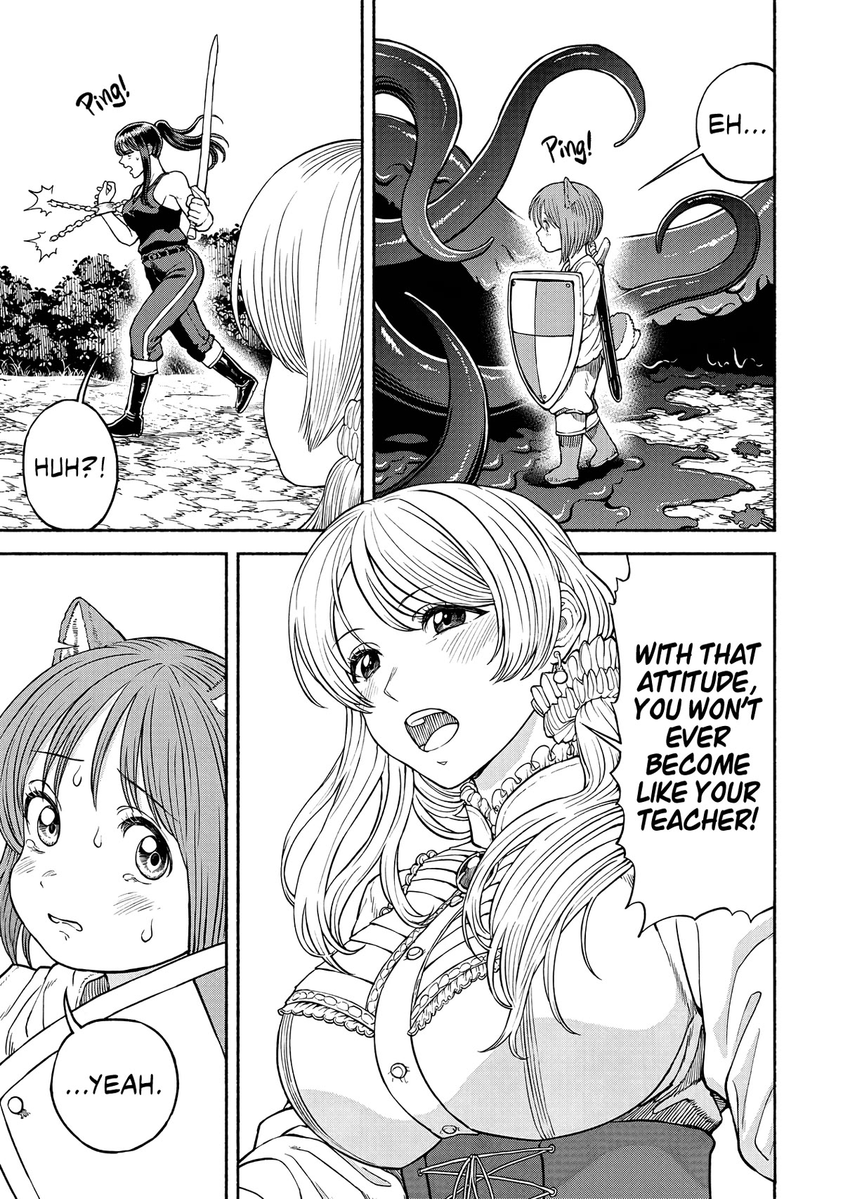 Female Knight and the Kemonomimi Child chapter 18 page 8