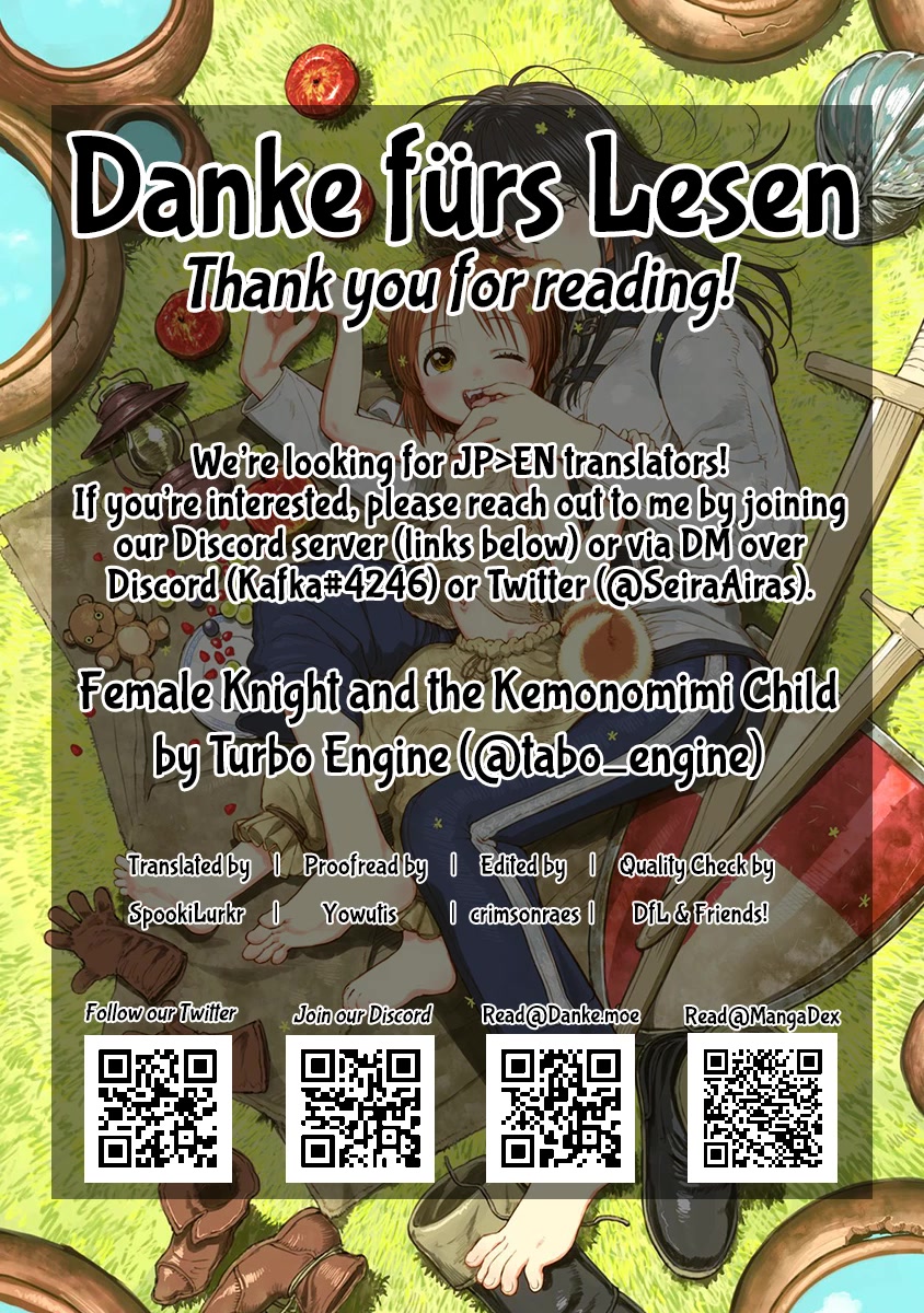 Female Knight and the Kemonomimi Child chapter 19 page 11