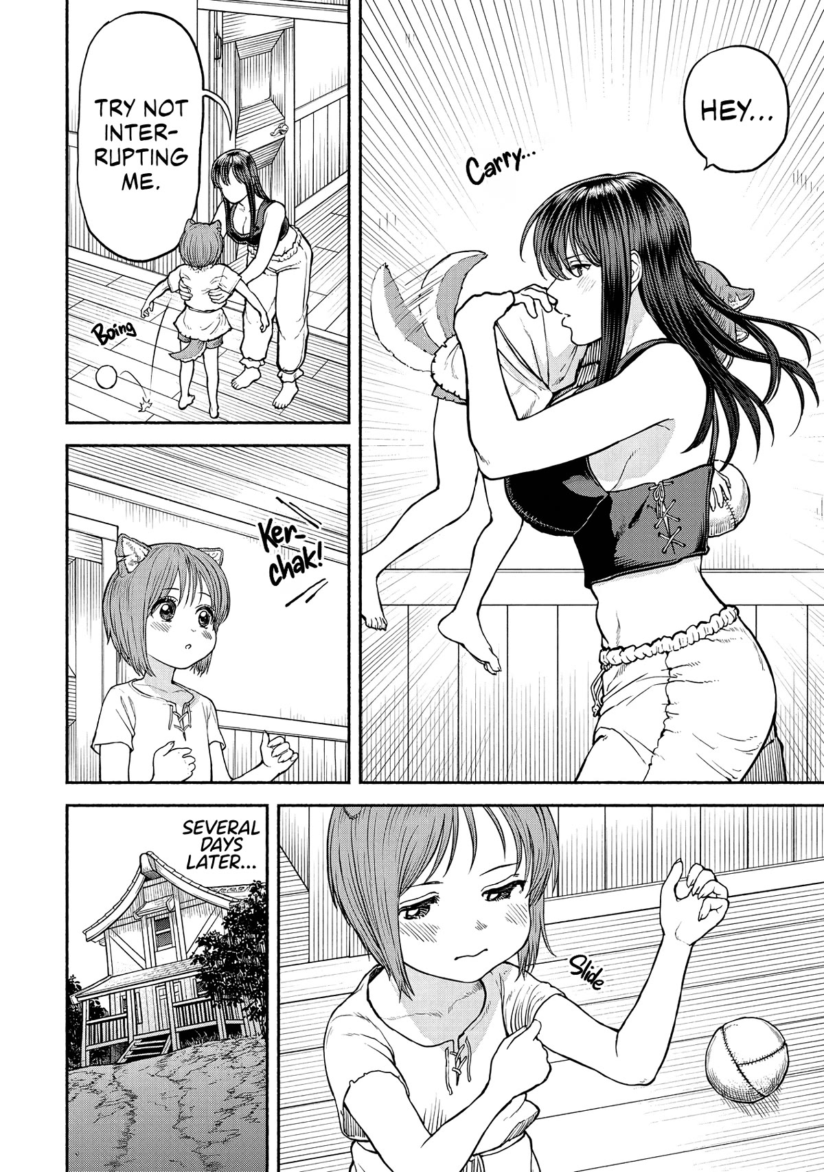 Female Knight and the Kemonomimi Child chapter 19 page 4