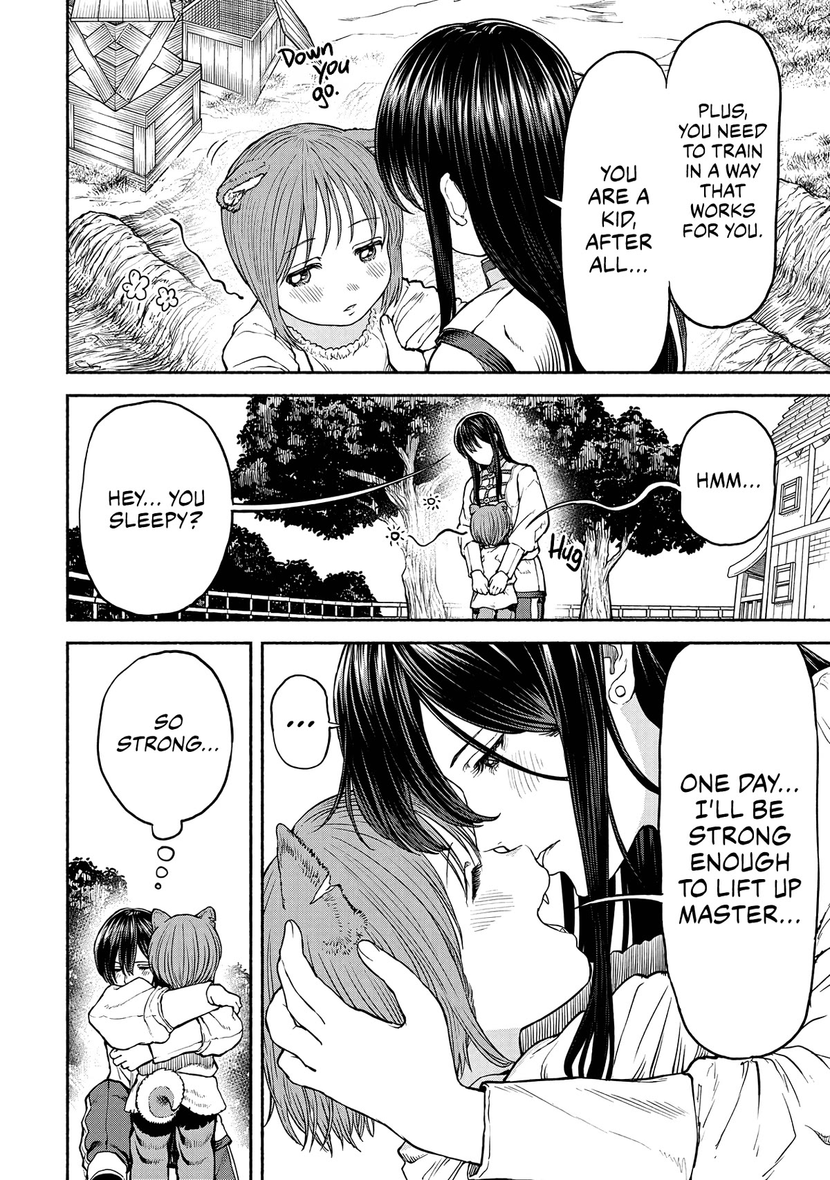 Female Knight and the Kemonomimi Child chapter 19 page 8