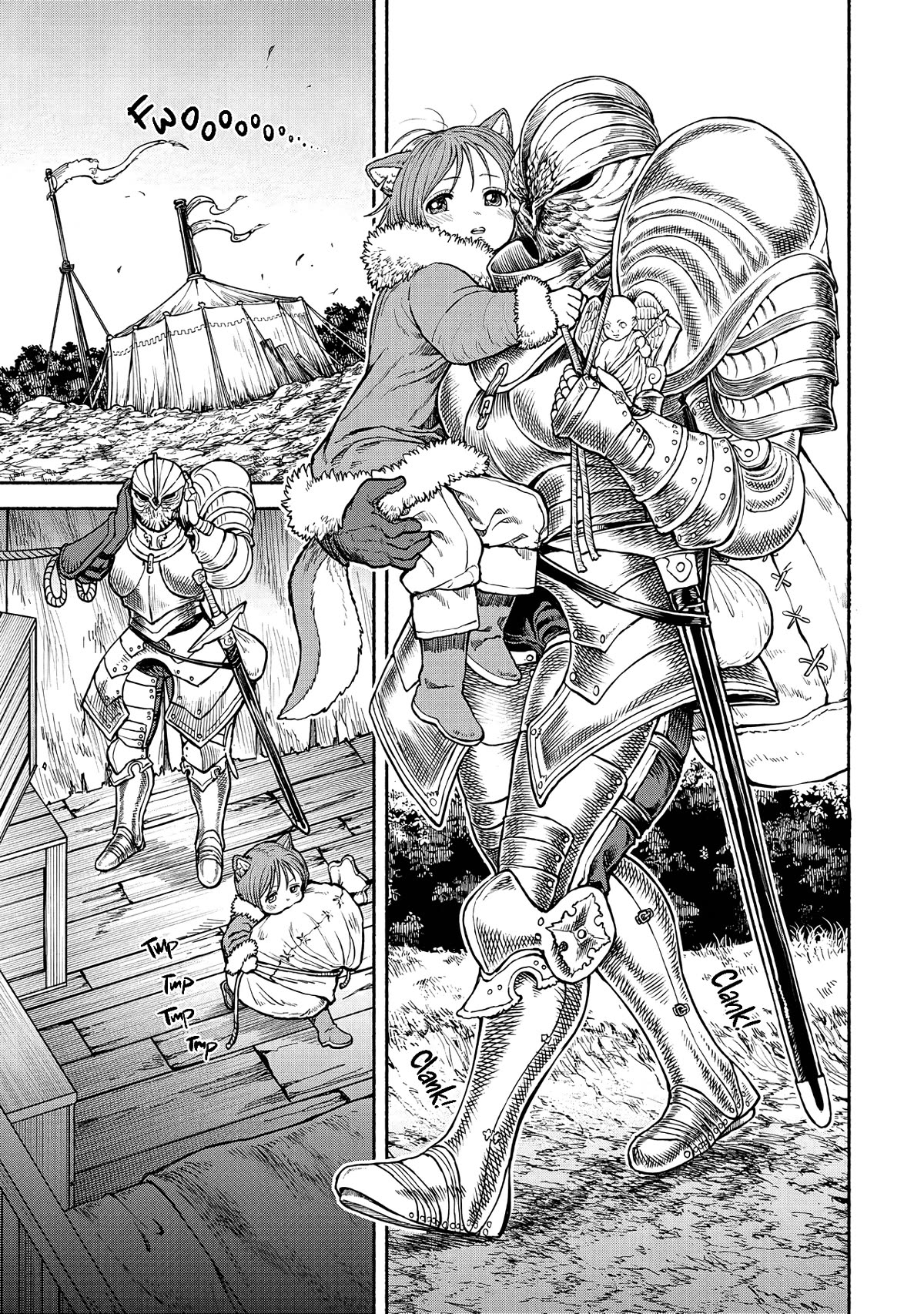 Female Knight and the Kemonomimi Child chapter 21 page 1