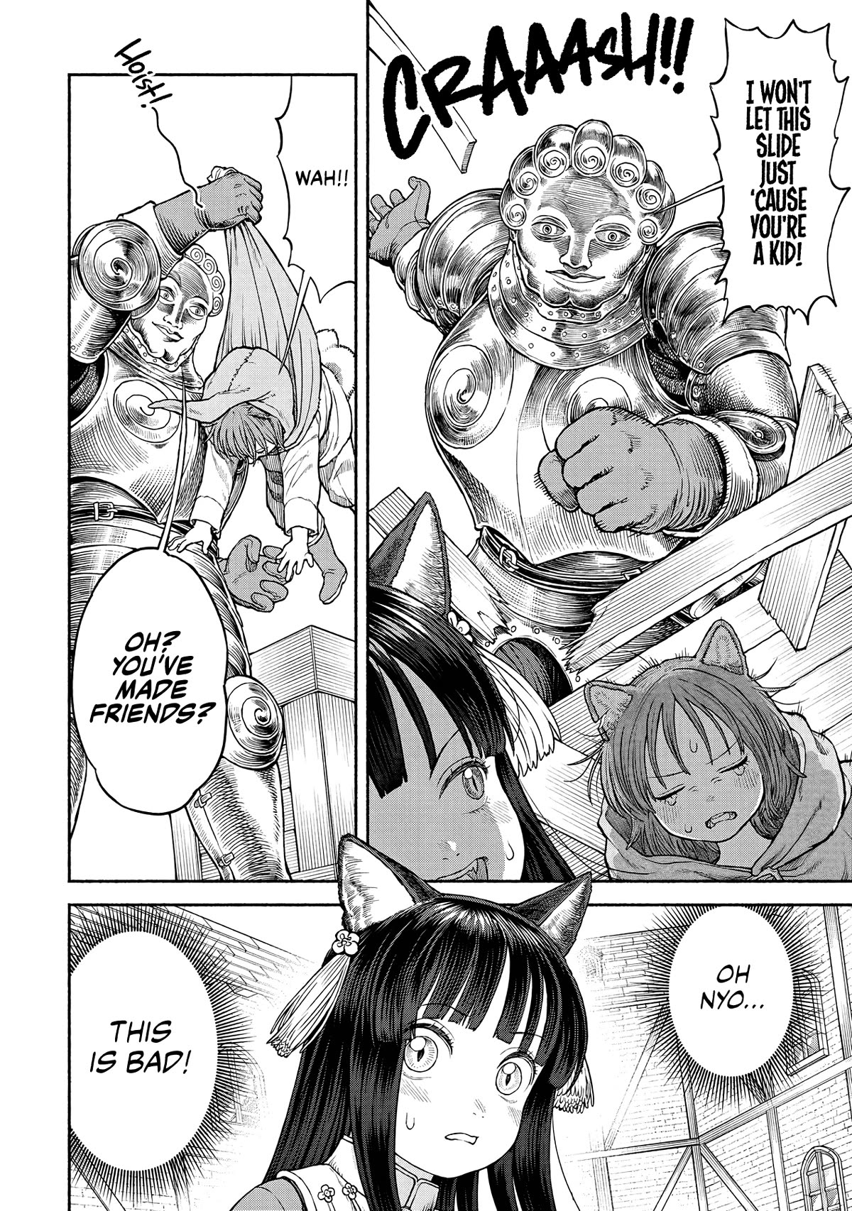 Female Knight and the Kemonomimi Child chapter 23 page 13