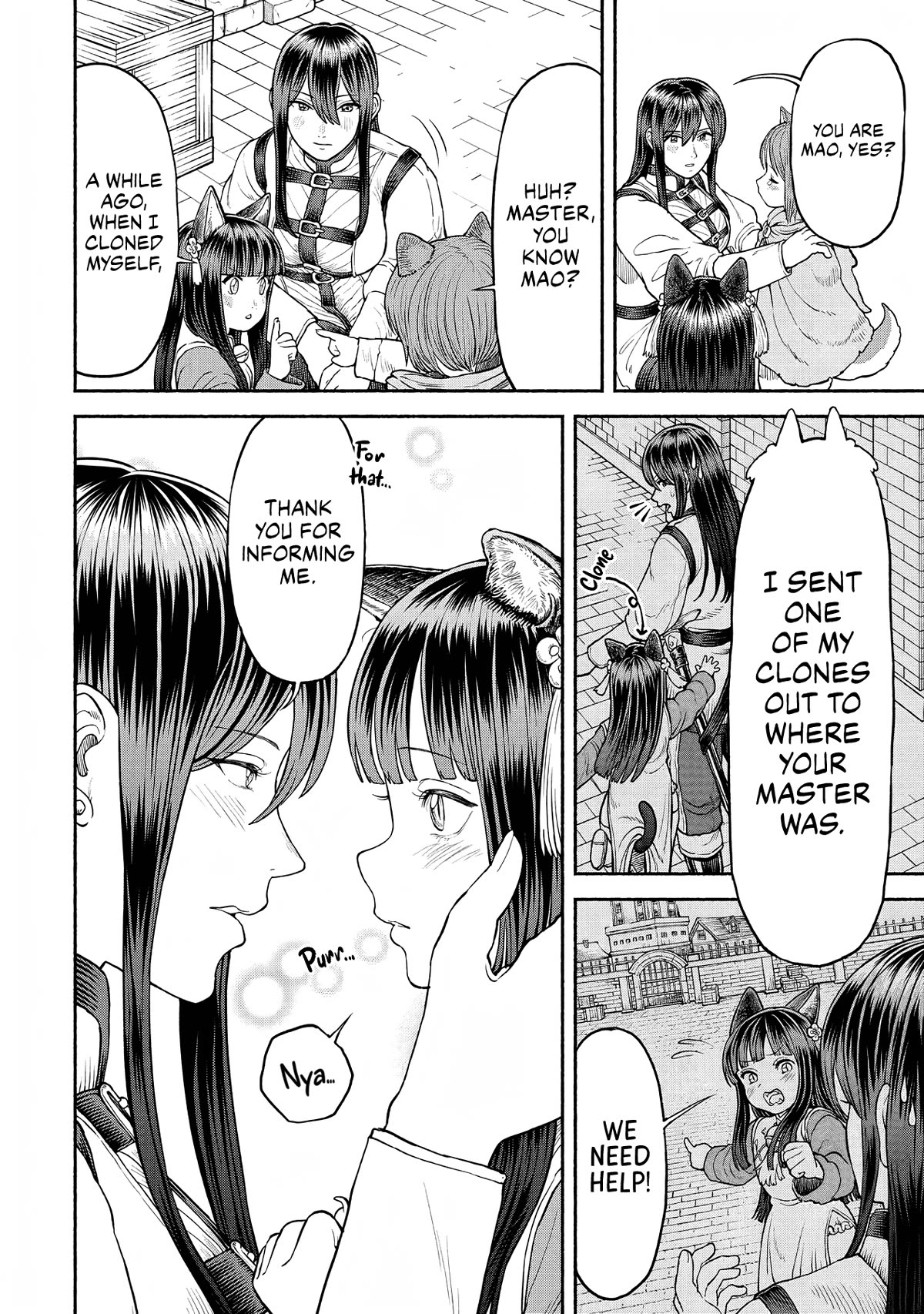 Female Knight and the Kemonomimi Child chapter 24 page 11