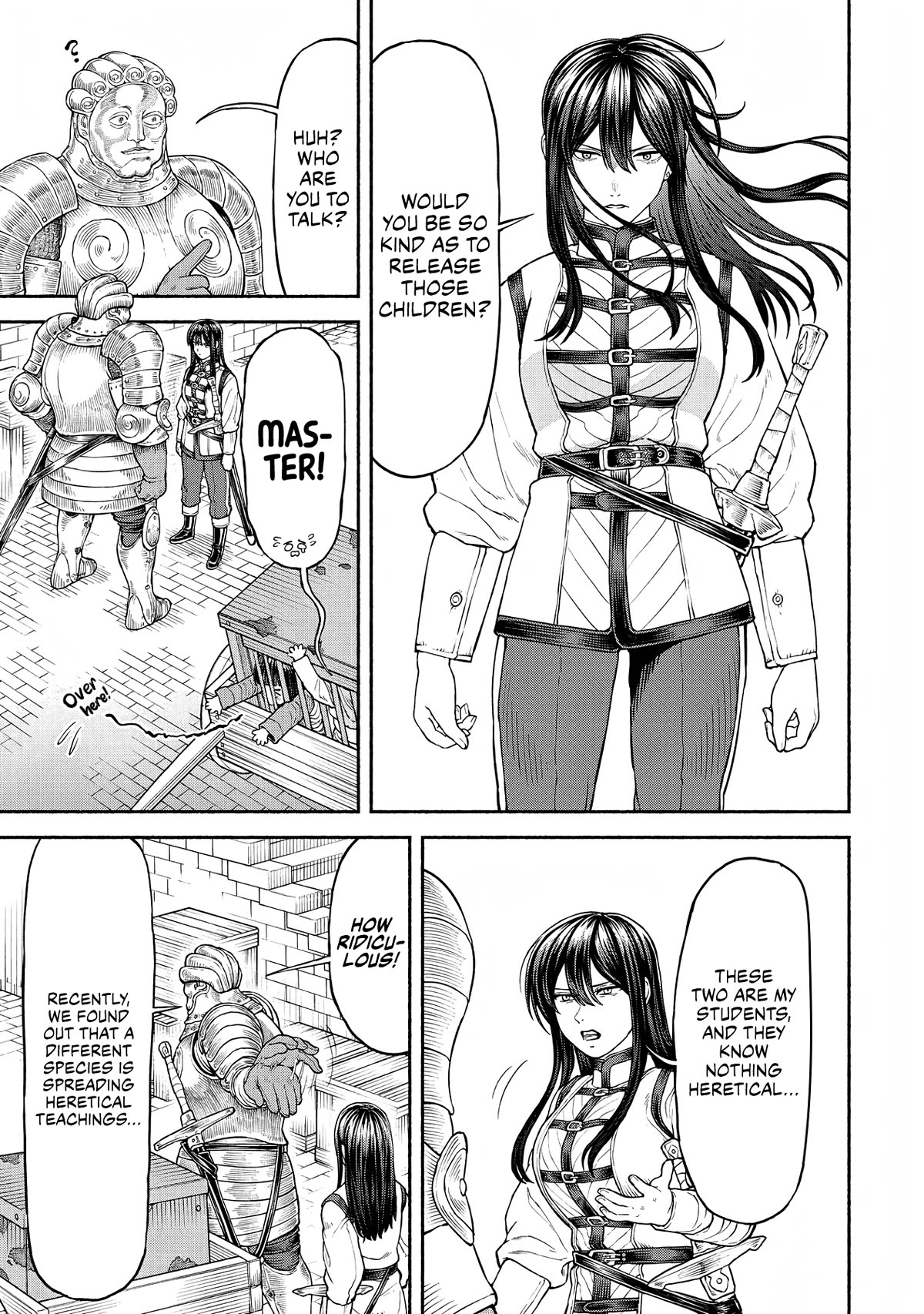 Female Knight and the Kemonomimi Child chapter 24 page 6