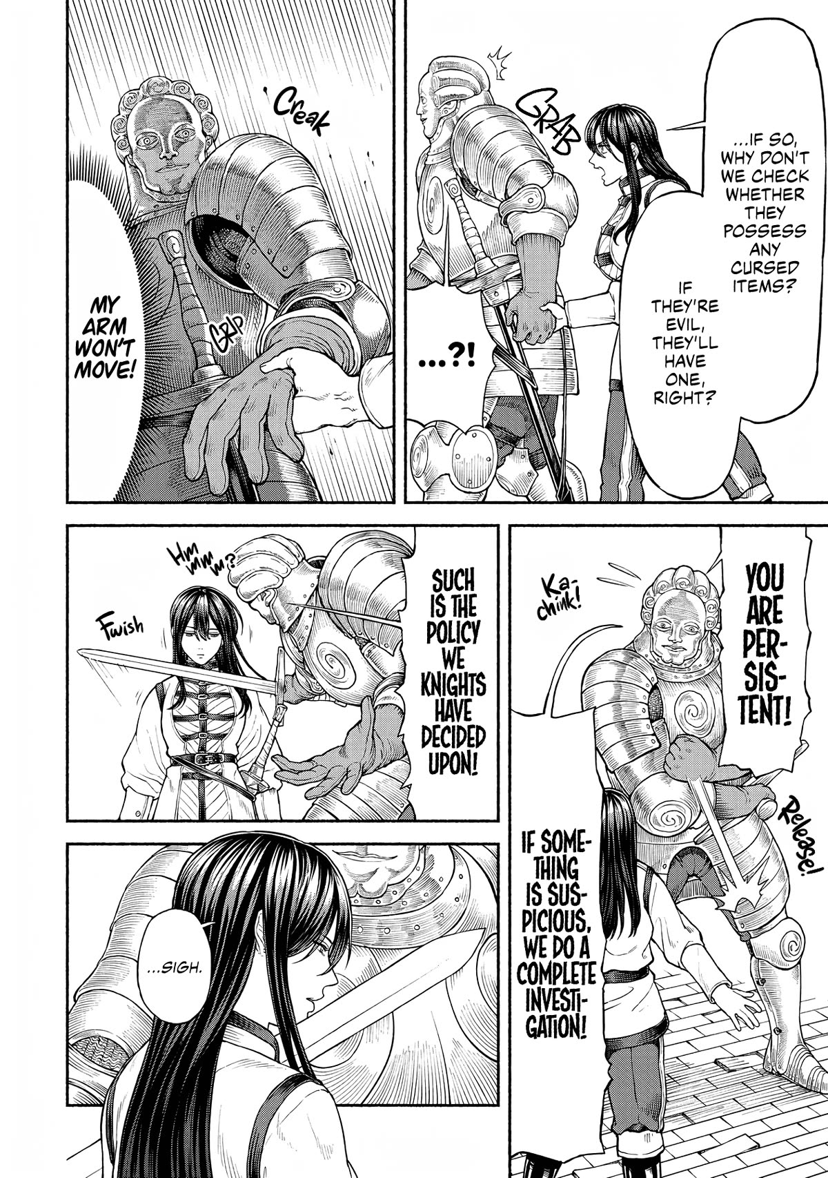 Female Knight and the Kemonomimi Child chapter 24 page 7