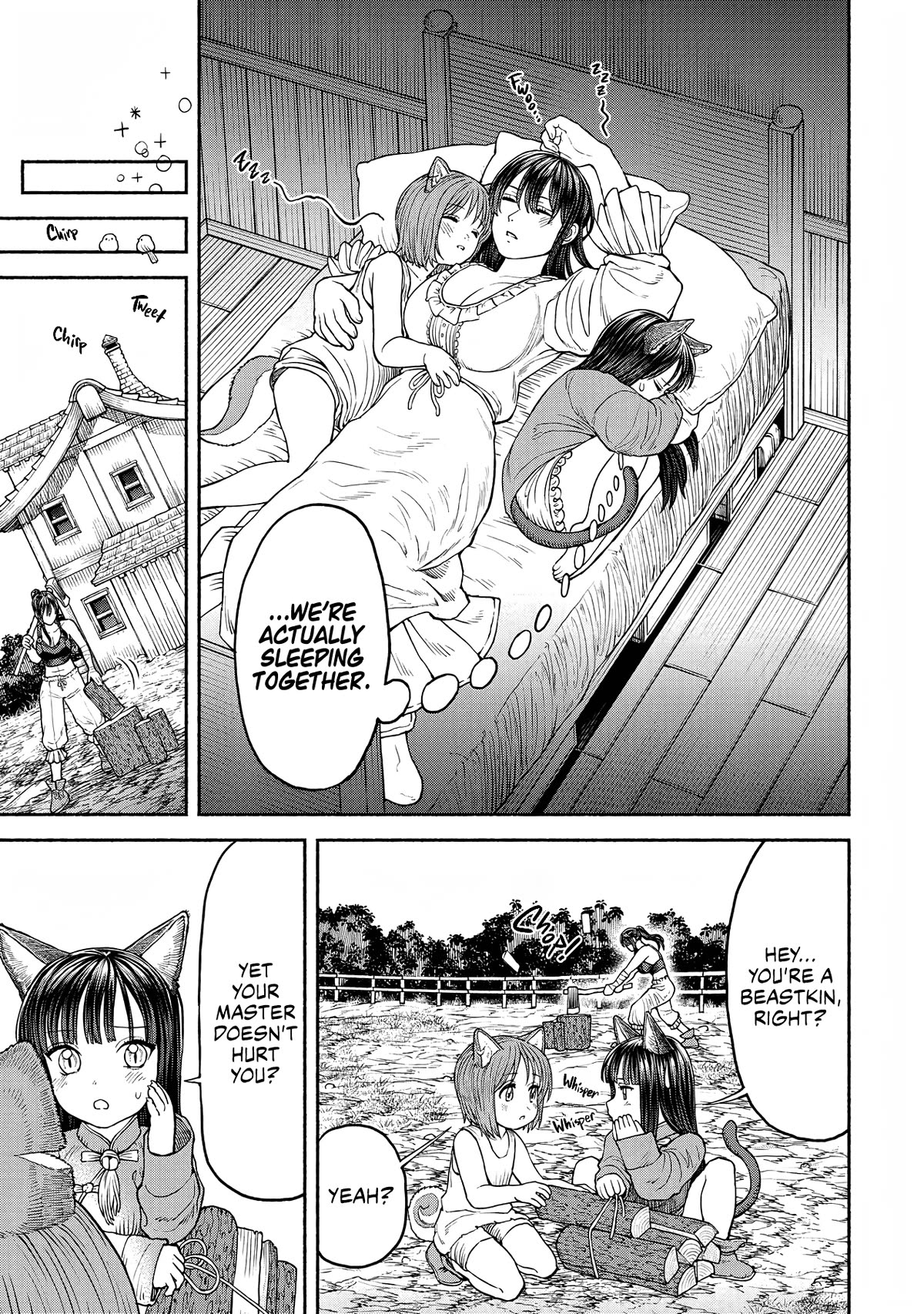 Female Knight and the Kemonomimi Child chapter 25 page 3