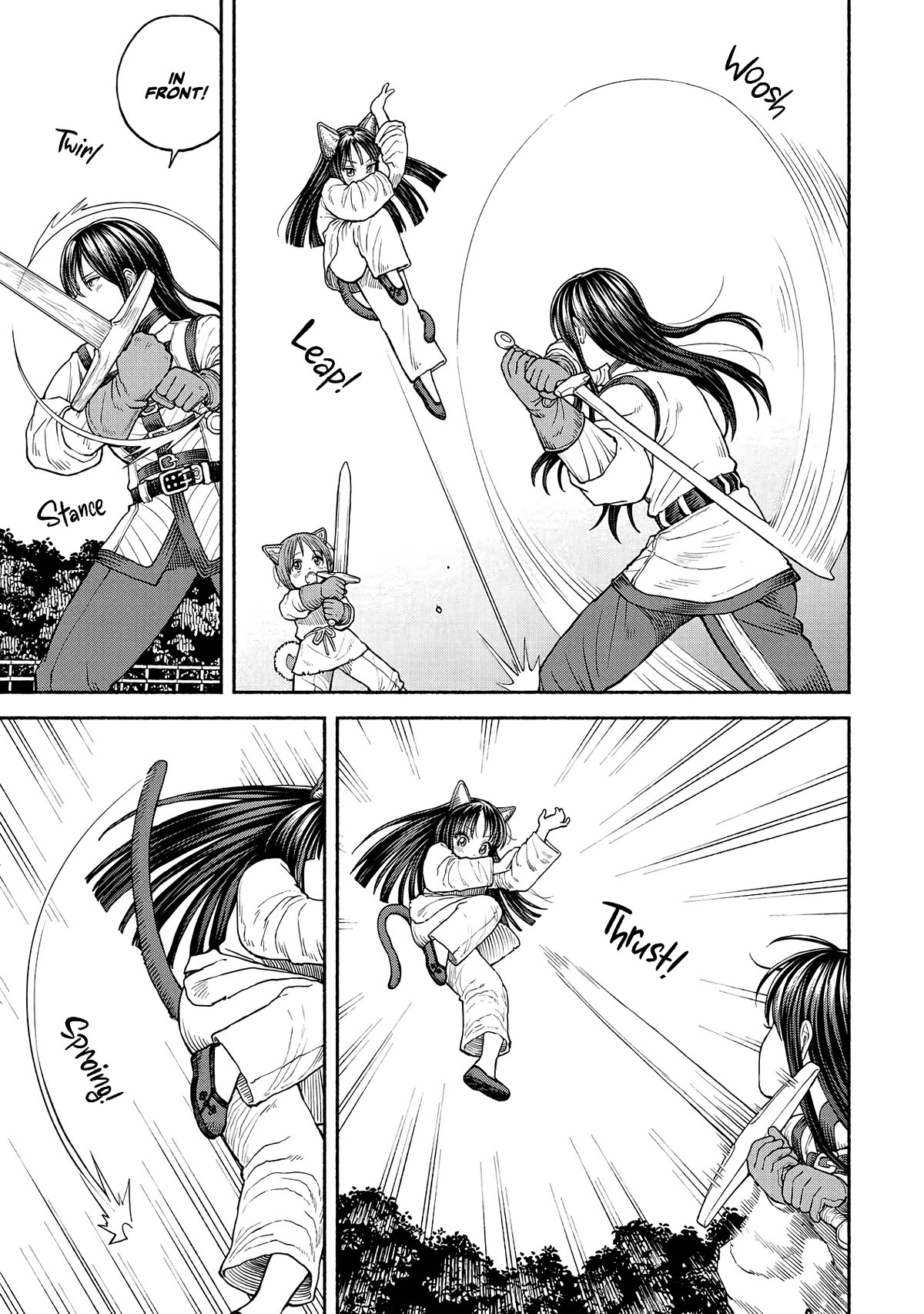 Female Knight and the Kemonomimi Child chapter 26 page 3