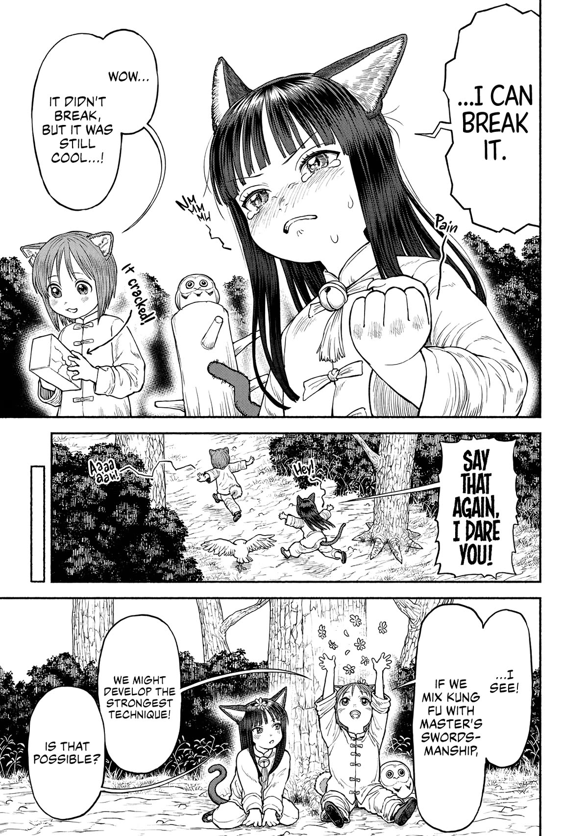 Female Knight and the Kemonomimi Child chapter 26 page 7