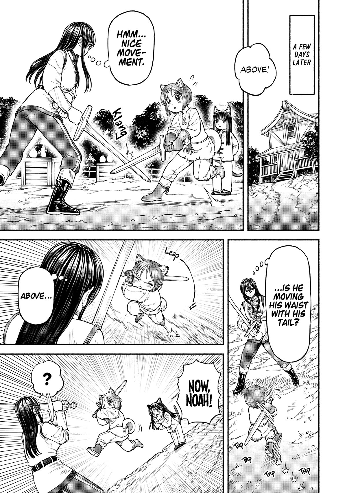 Female Knight and the Kemonomimi Child chapter 26 page 9