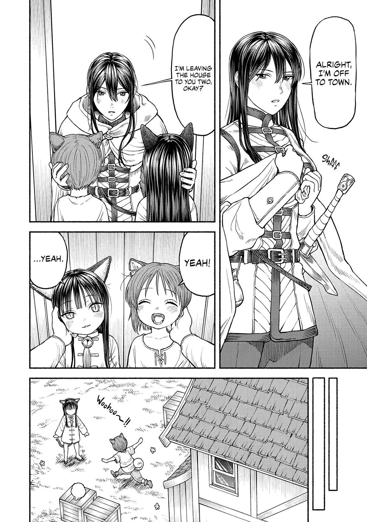 Female Knight and the Kemonomimi Child chapter 27 page 1