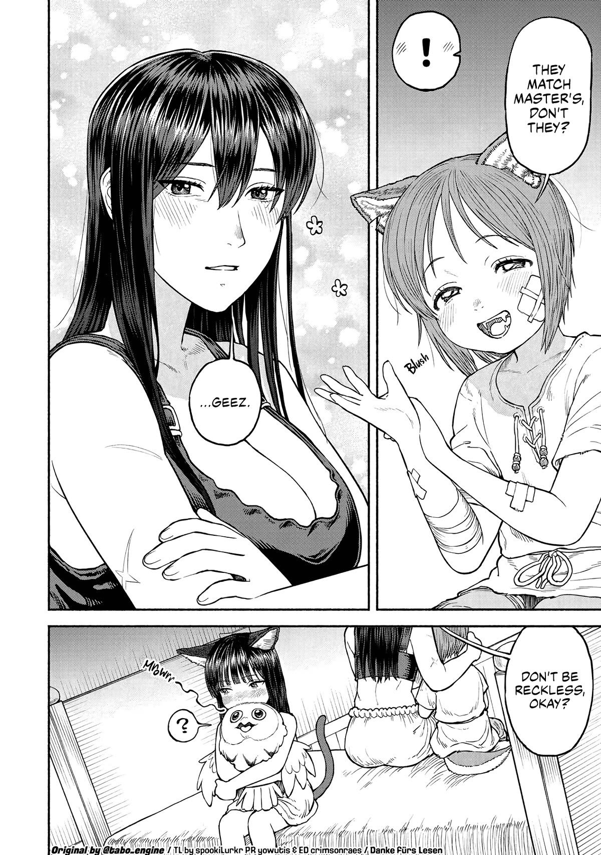 Female Knight and the Kemonomimi Child chapter 27 page 13