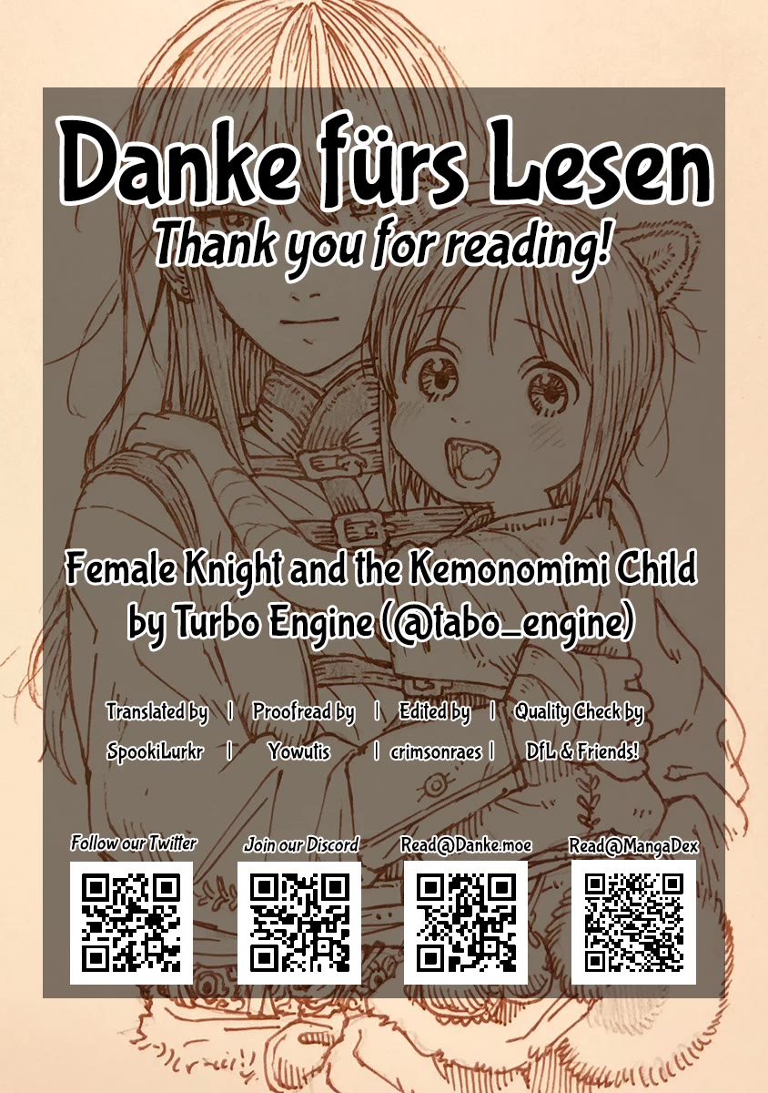 Female Knight and the Kemonomimi Child chapter 27 page 14