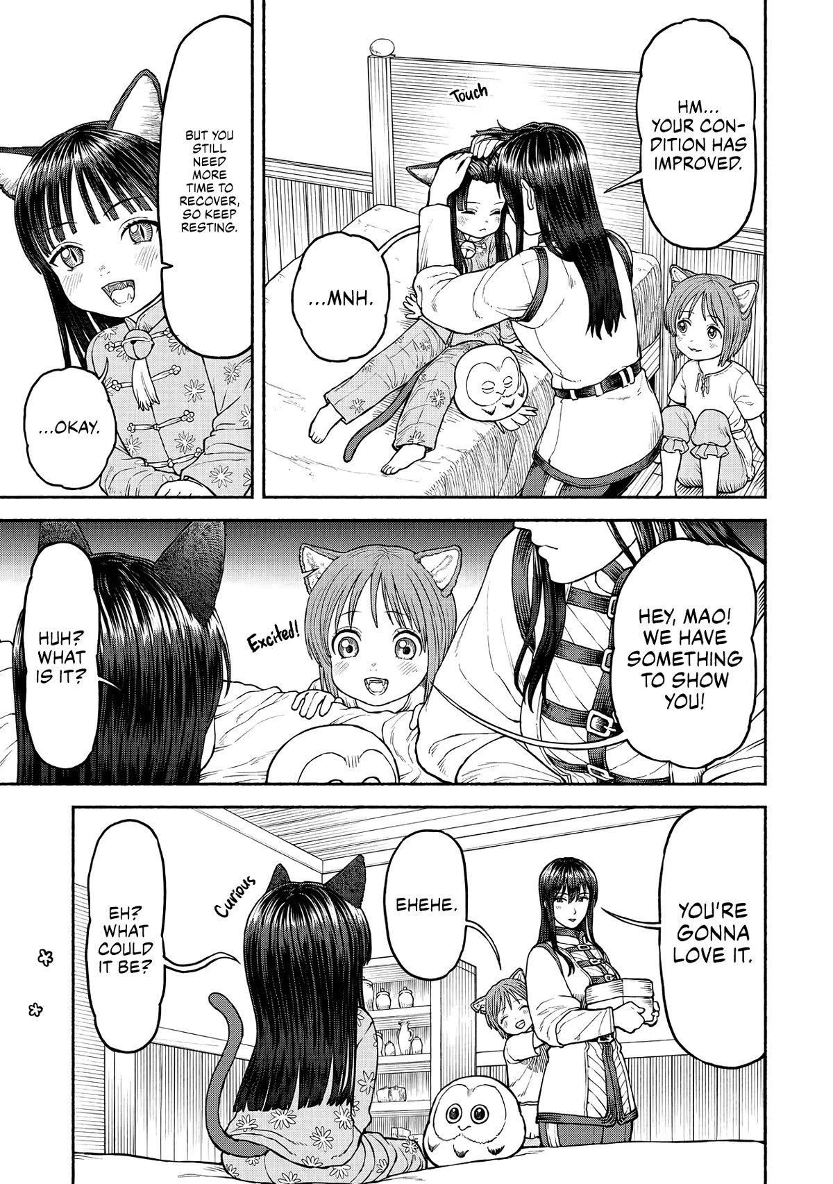 Female Knight and the Kemonomimi Child chapter 28 page 10