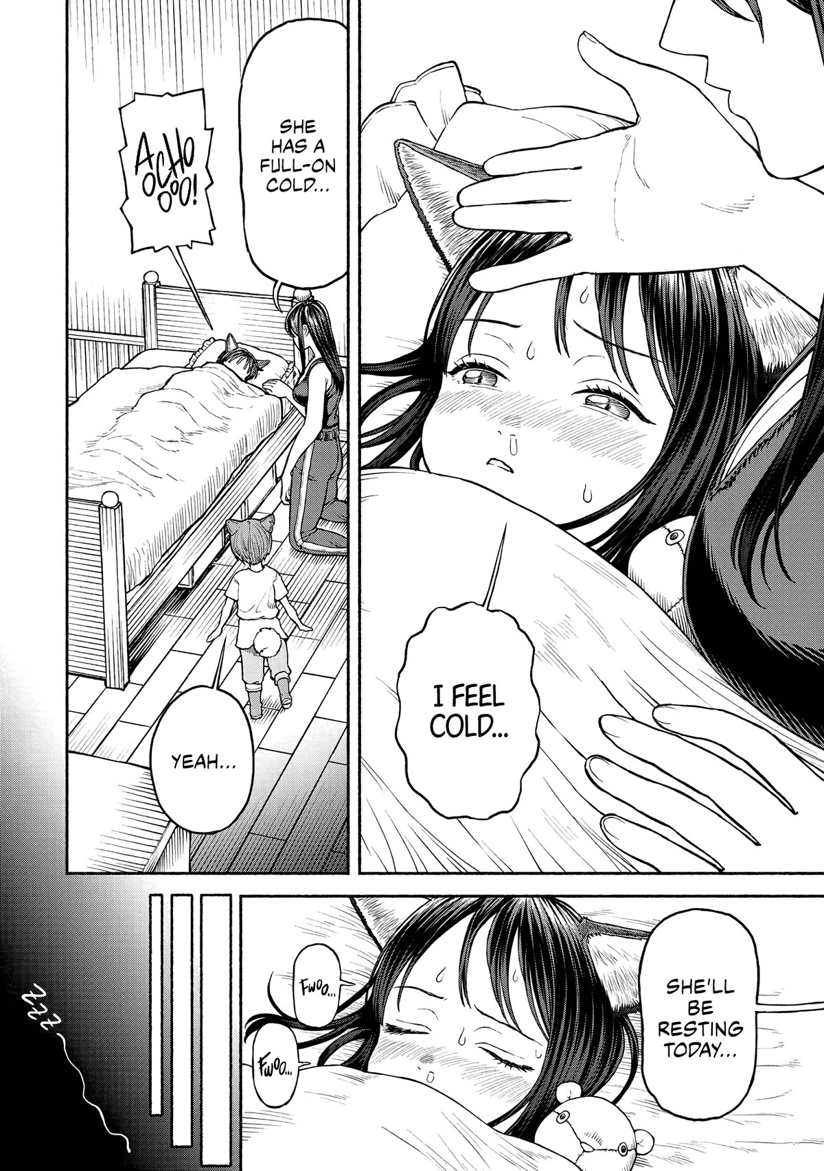 Female Knight and the Kemonomimi Child chapter 28 page 3