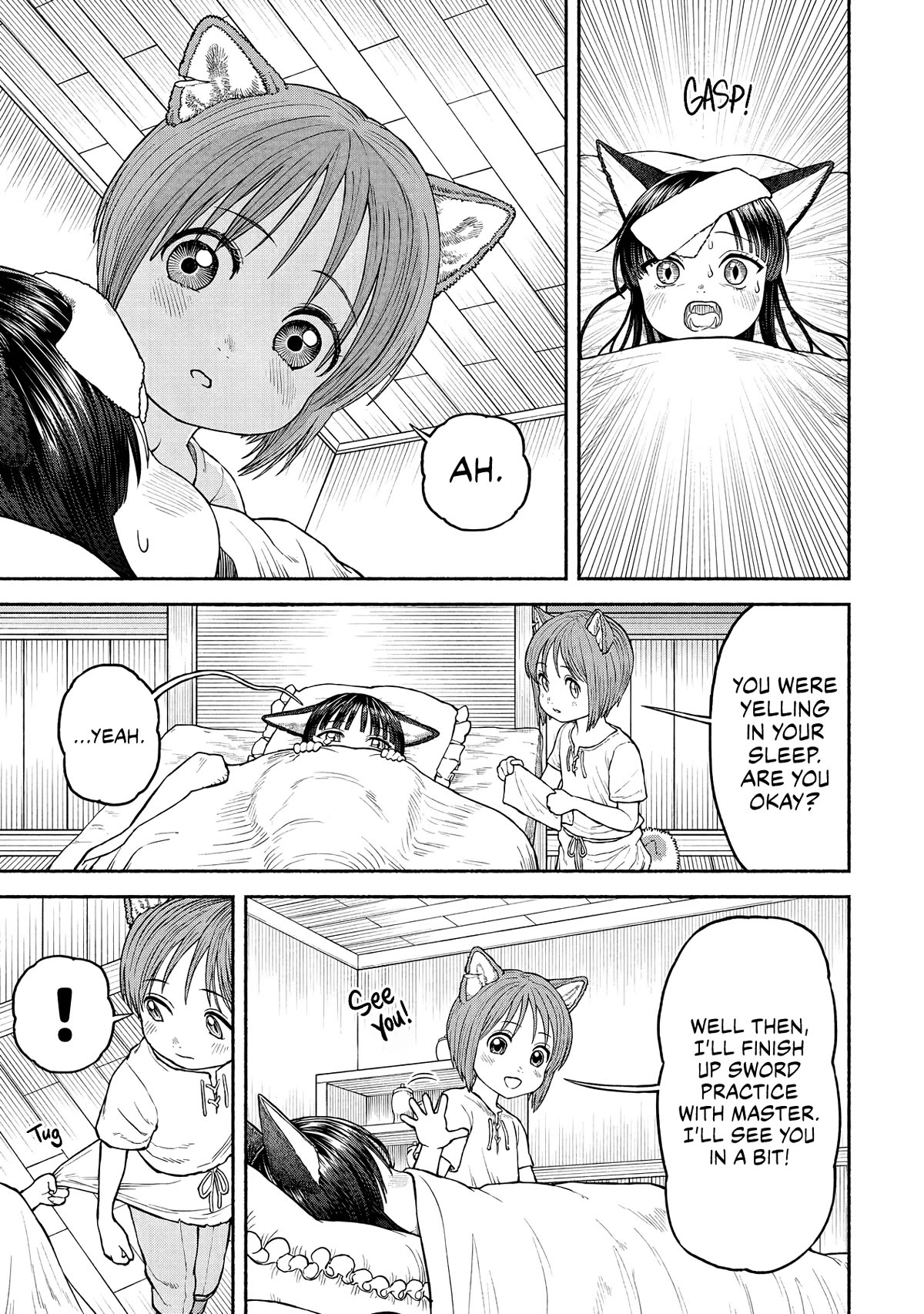 Female Knight and the Kemonomimi Child chapter 28 page 6