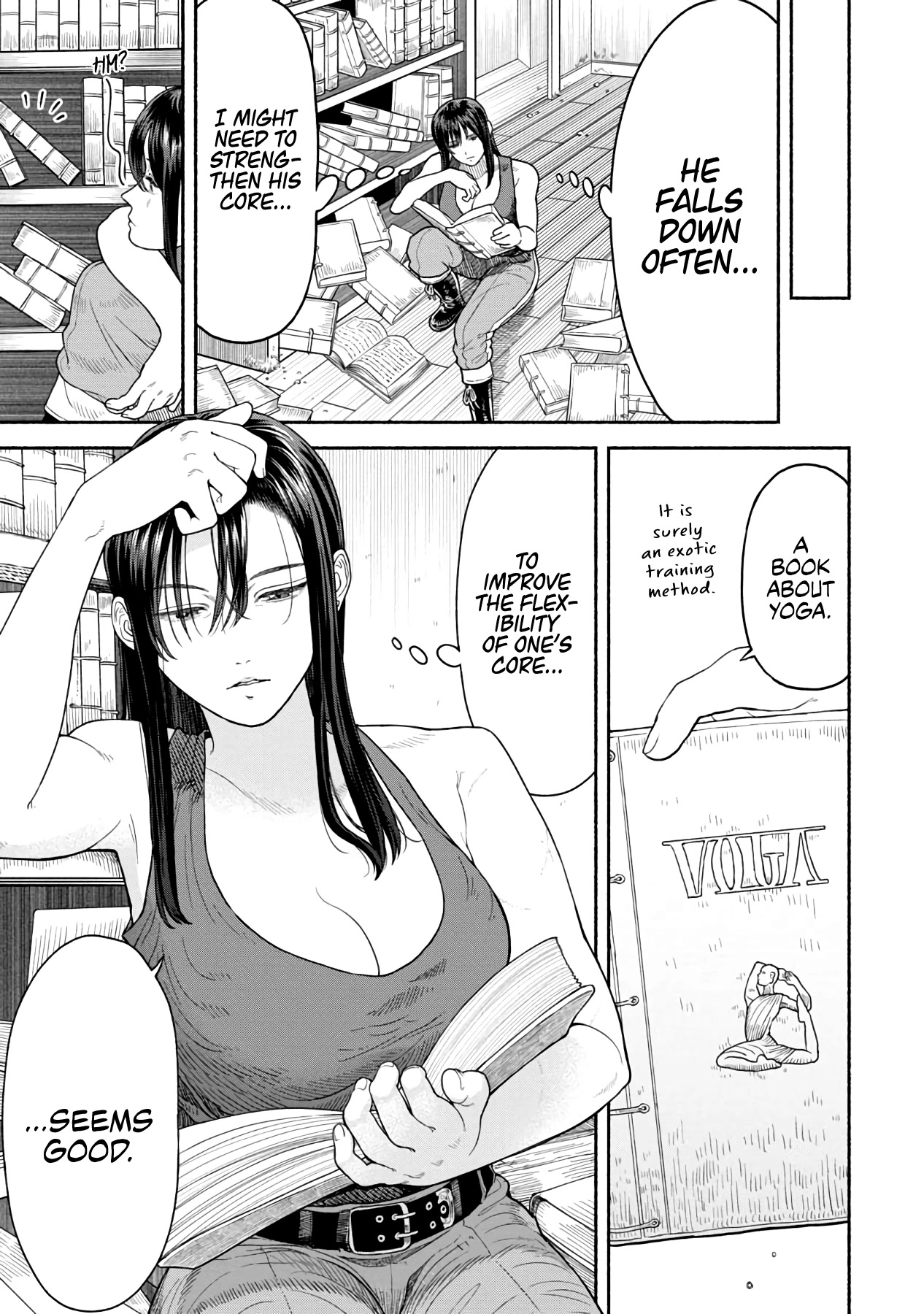 Female Knight and the Kemonomimi Child chapter 3 page 2