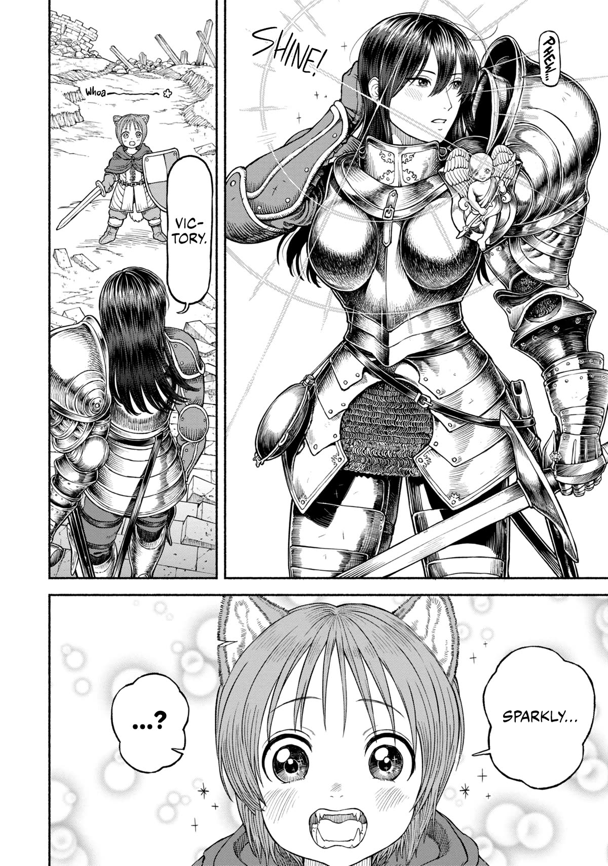 Female Knight and the Kemonomimi Child chapter 30.5 page 2
