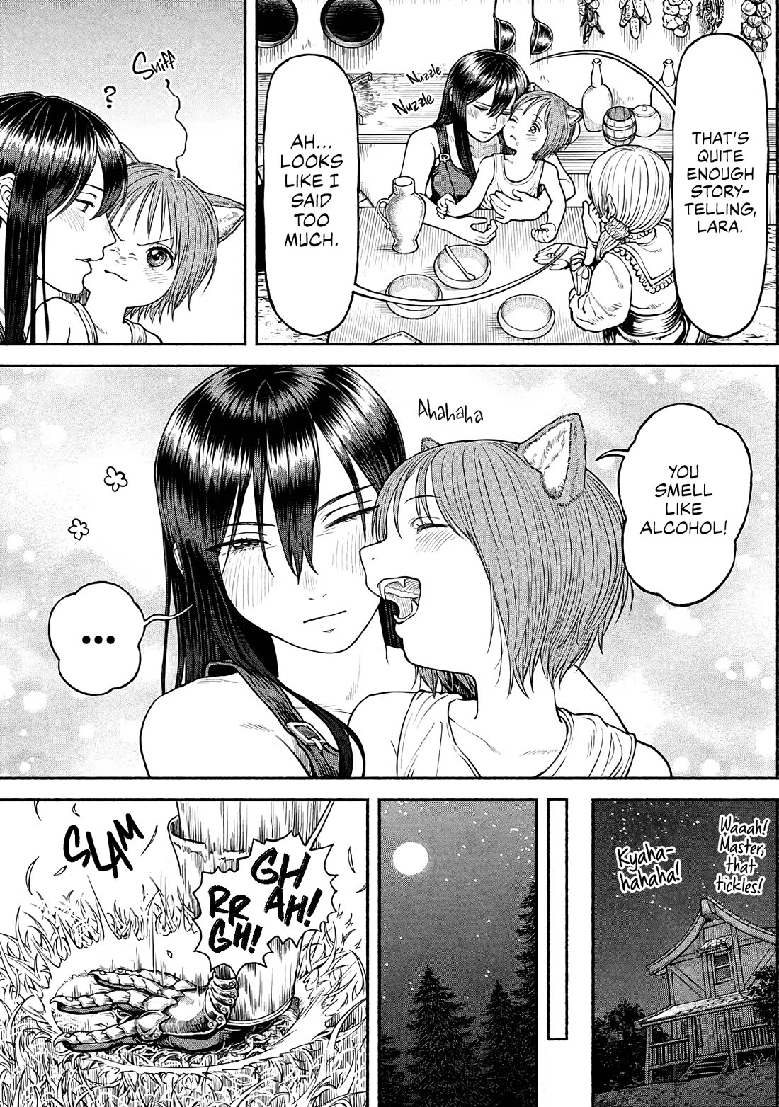 Female Knight and the Kemonomimi Child chapter 31 page 14