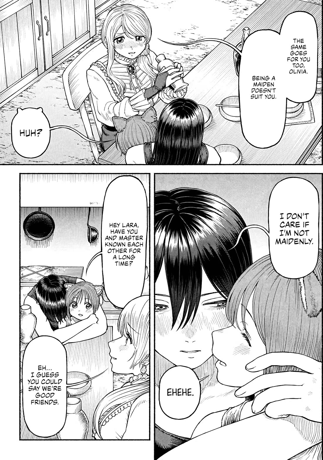 Female Knight and the Kemonomimi Child chapter 31 page 4