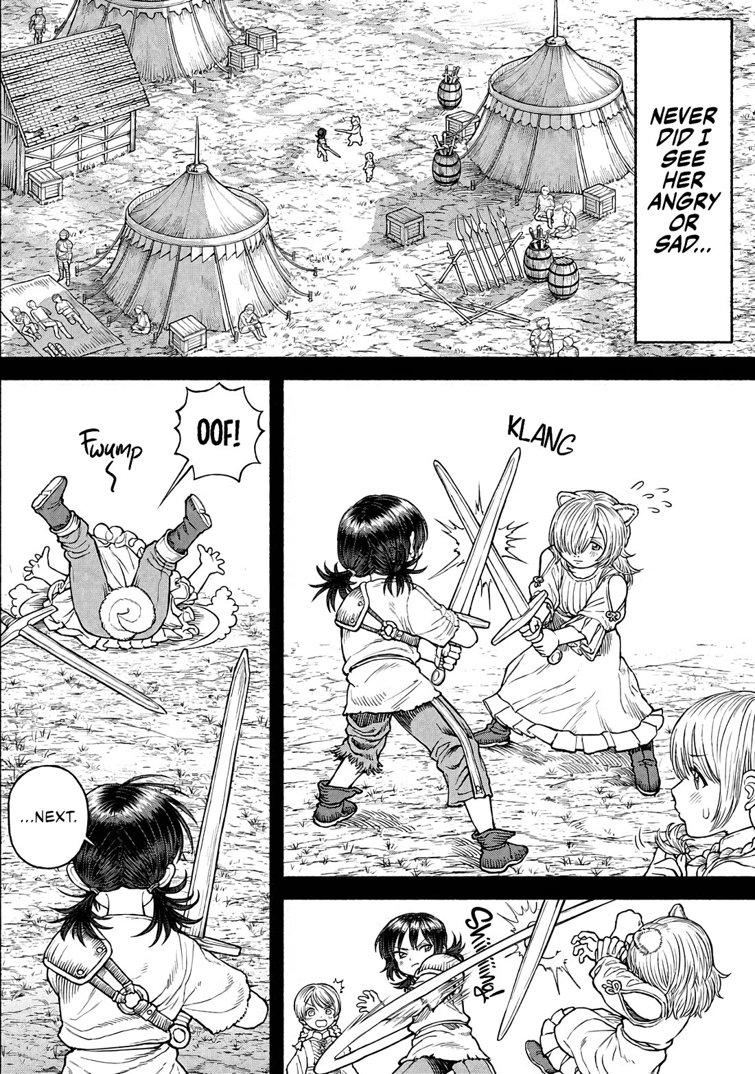 Female Knight and the Kemonomimi Child chapter 31 page 7