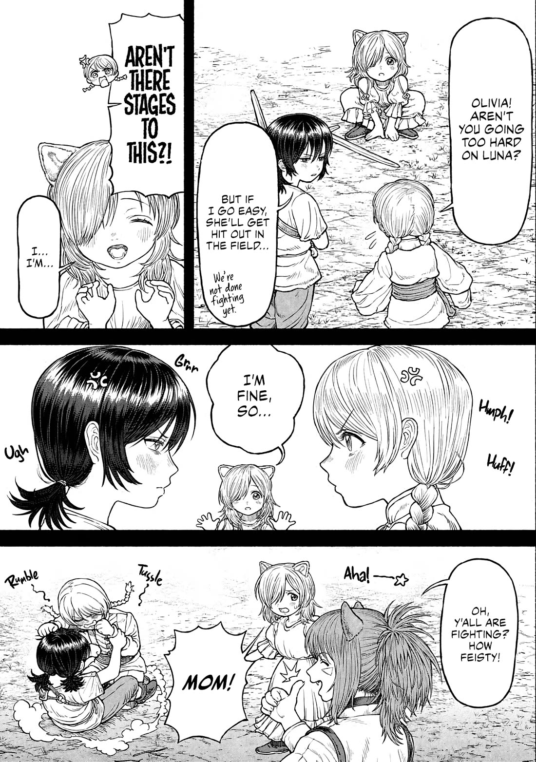 Female Knight and the Kemonomimi Child chapter 31 page 8