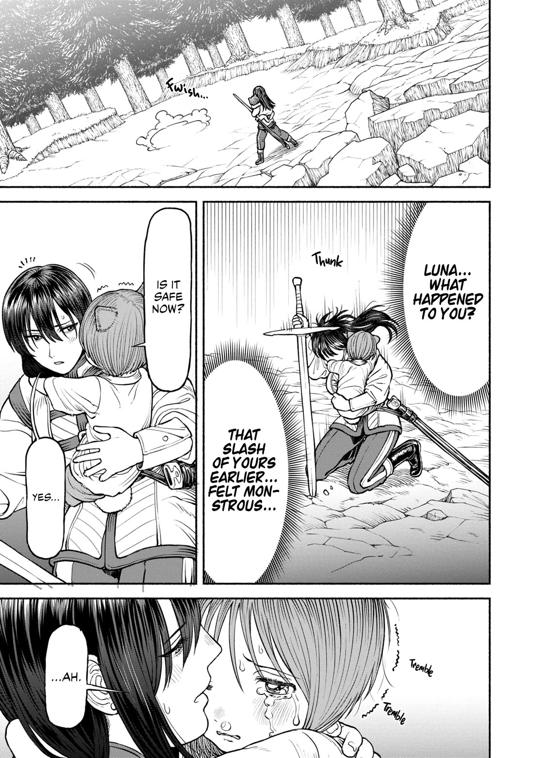 Female Knight and the Kemonomimi Child chapter 33 page 11