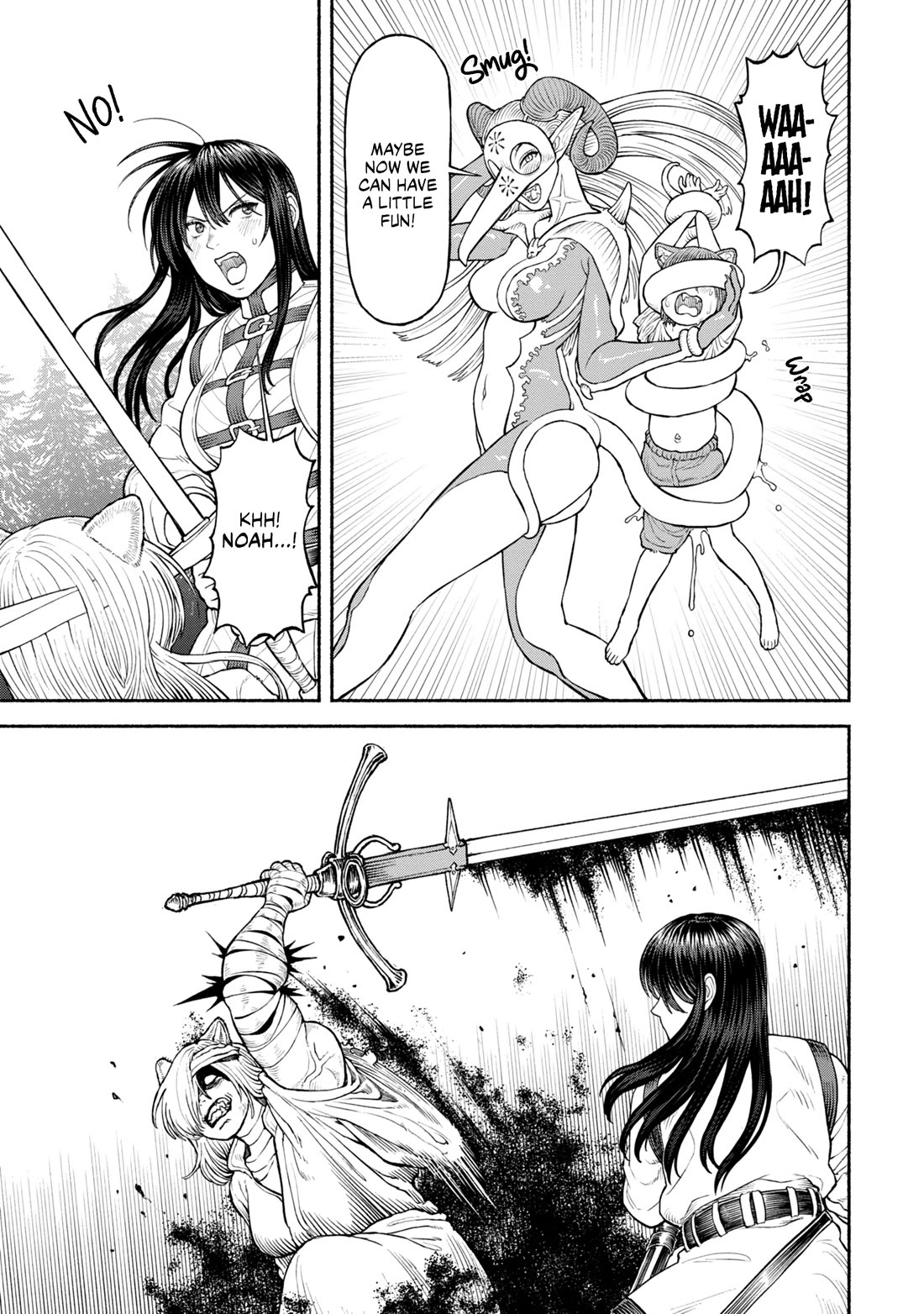 Female Knight and the Kemonomimi Child chapter 33 page 5