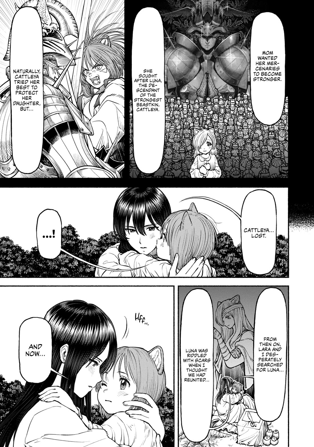 Female Knight and the Kemonomimi Child chapter 34 page 3