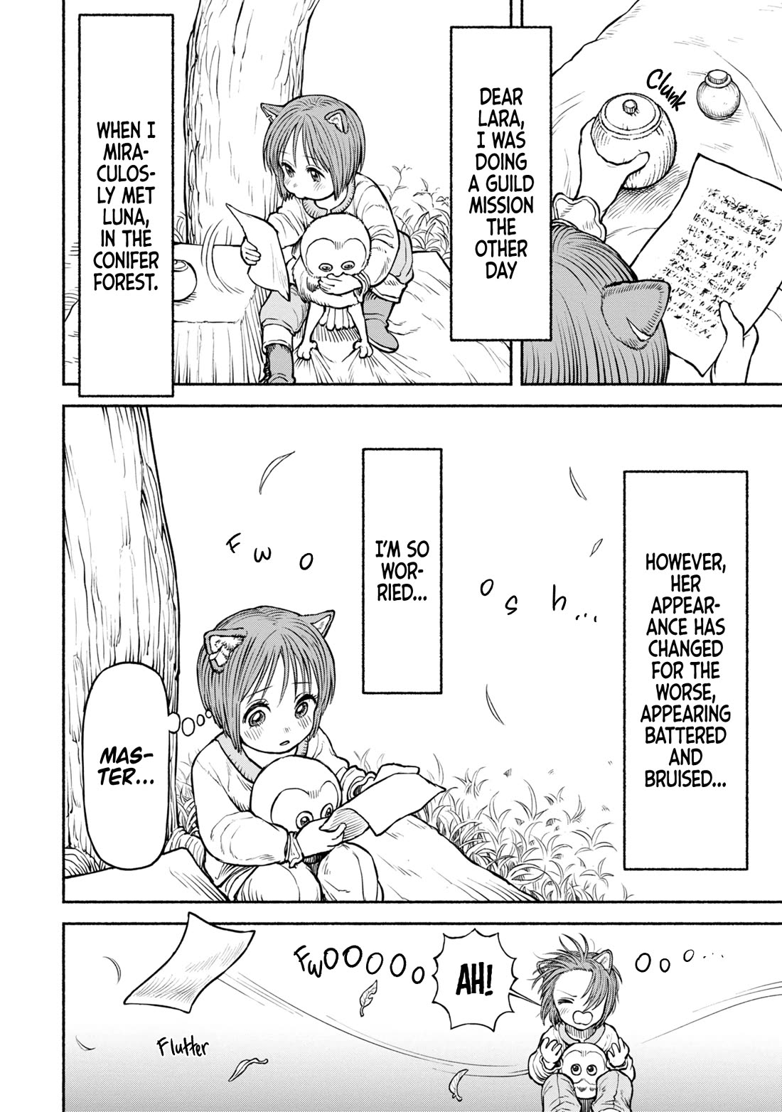 Female Knight and the Kemonomimi Child chapter 34 page 8