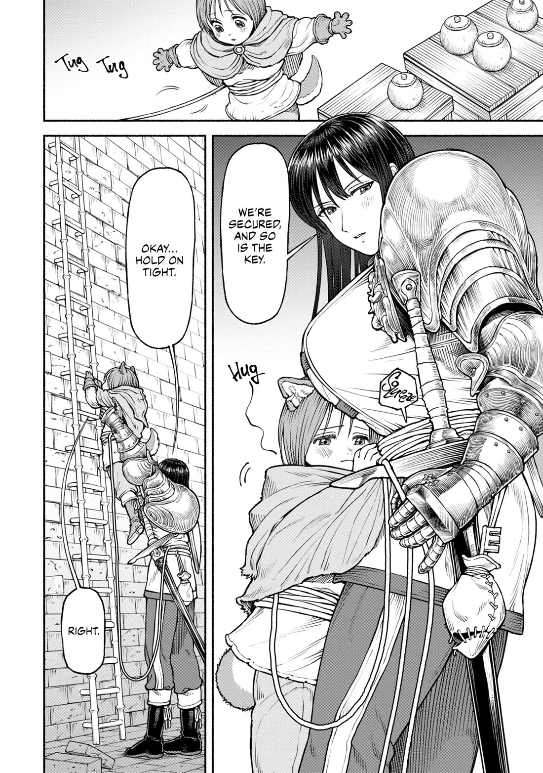 Female Knight and the Kemonomimi Child chapter 35 page 3