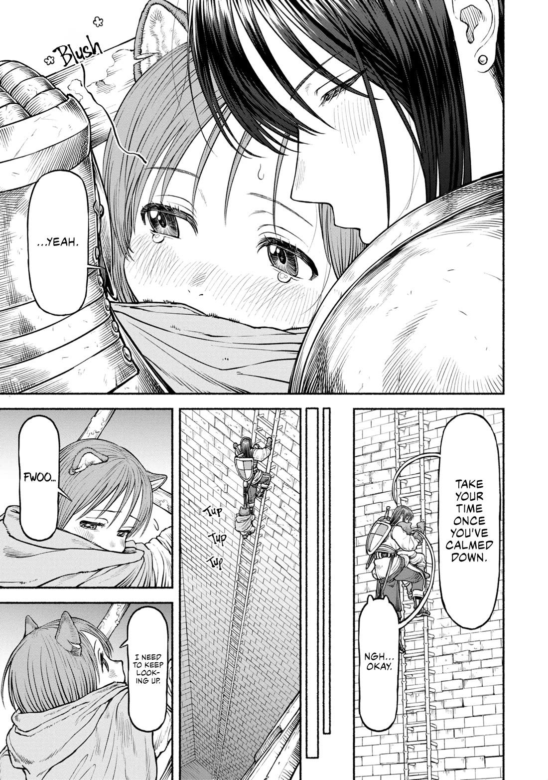 Female Knight and the Kemonomimi Child chapter 35 page 8