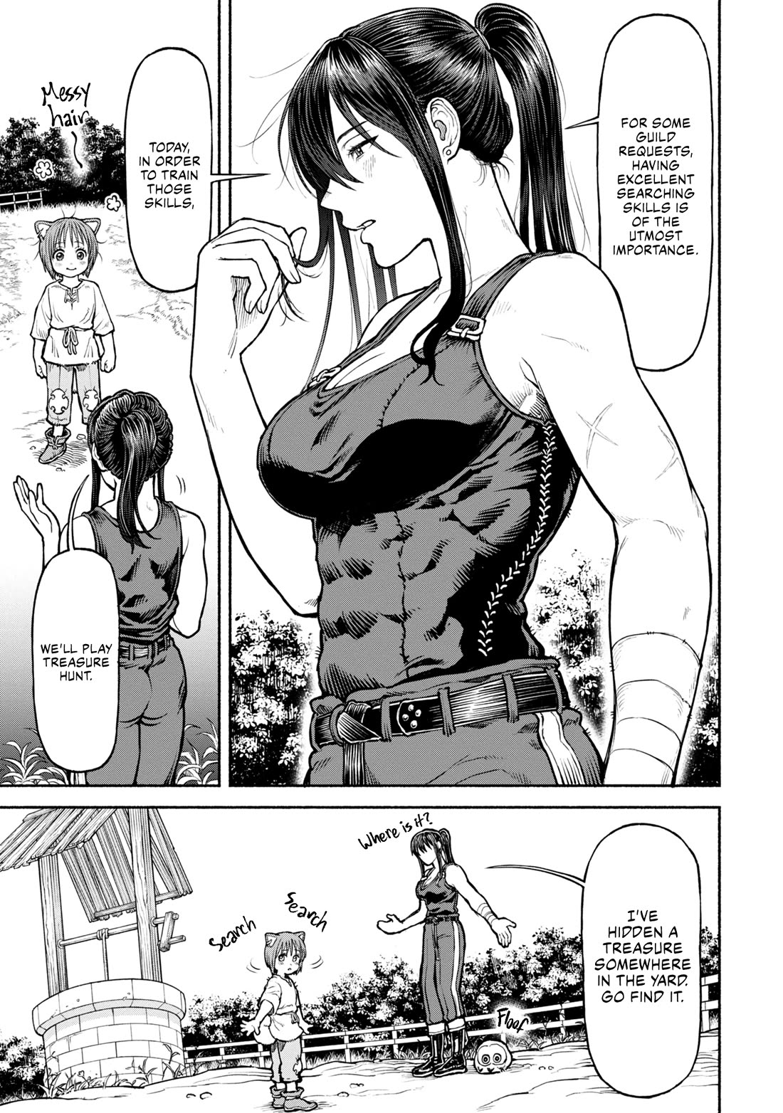 Female Knight and the Kemonomimi Child chapter 36 page 1