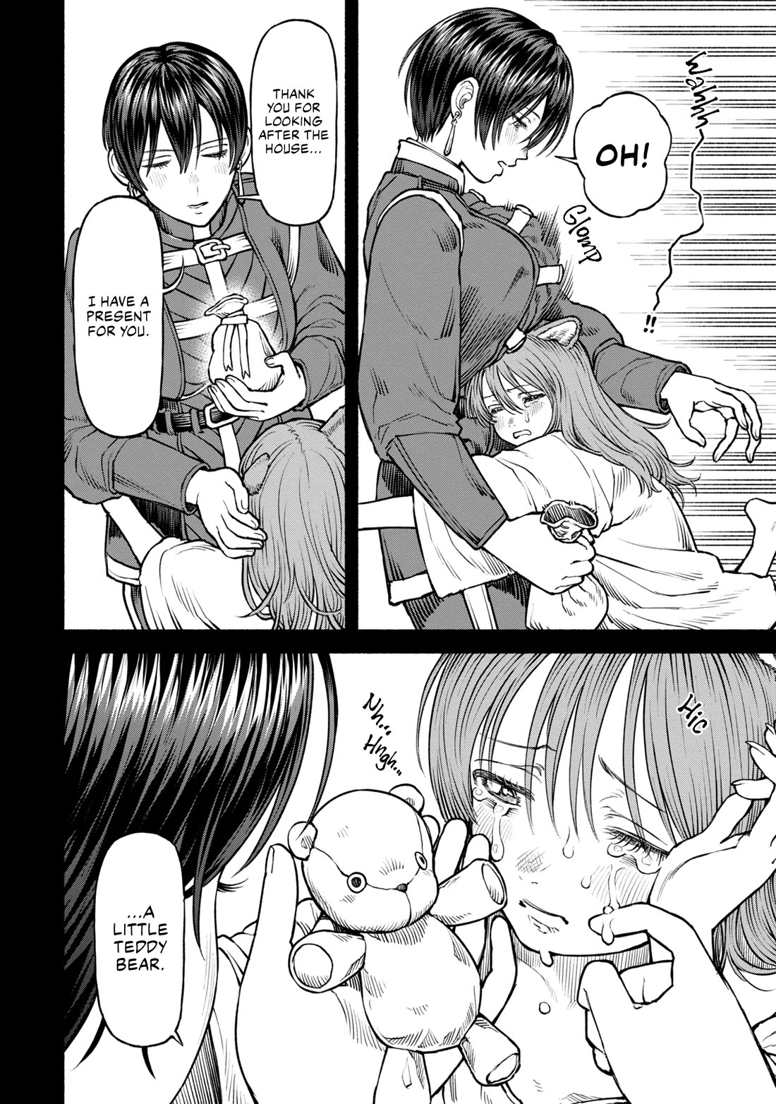 Female Knight and the Kemonomimi Child chapter 36 page 8