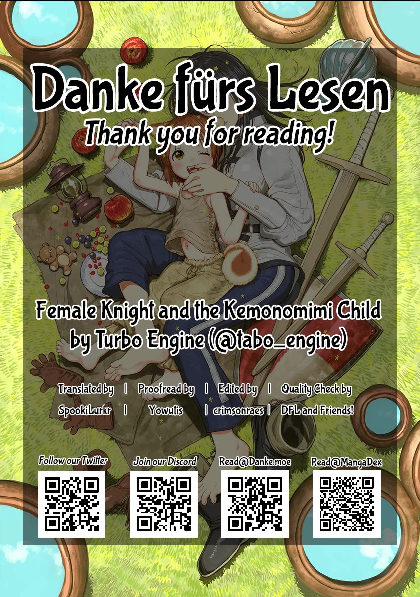 Female Knight and the Kemonomimi Child chapter 37 page 9