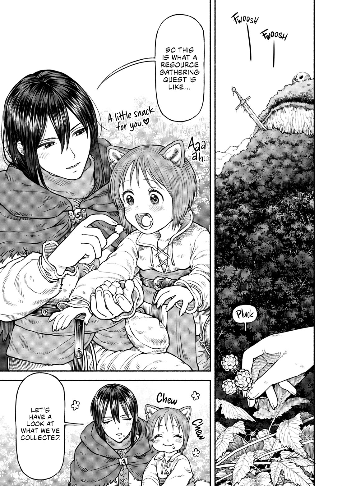 Female Knight and the Kemonomimi Child chapter 38 page 1