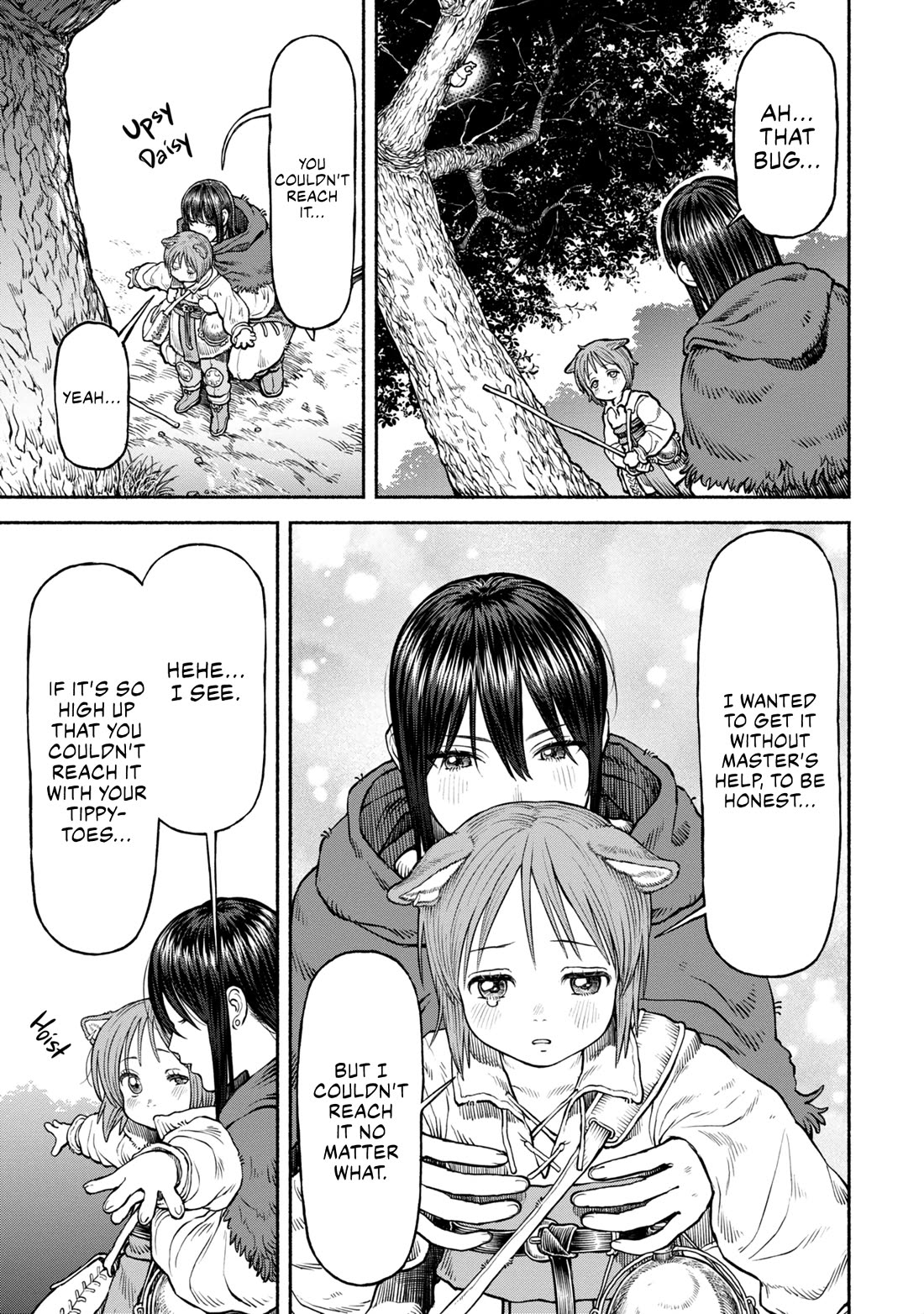Female Knight and the Kemonomimi Child chapter 38 page 7