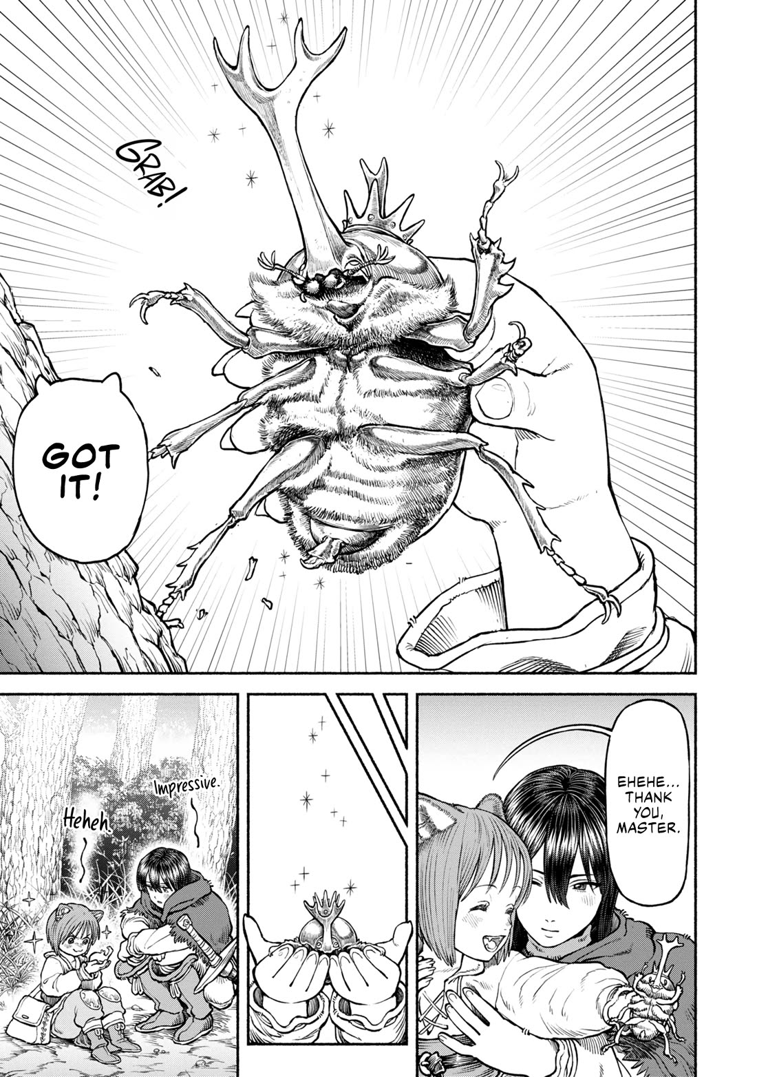 Female Knight and the Kemonomimi Child chapter 38 page 9