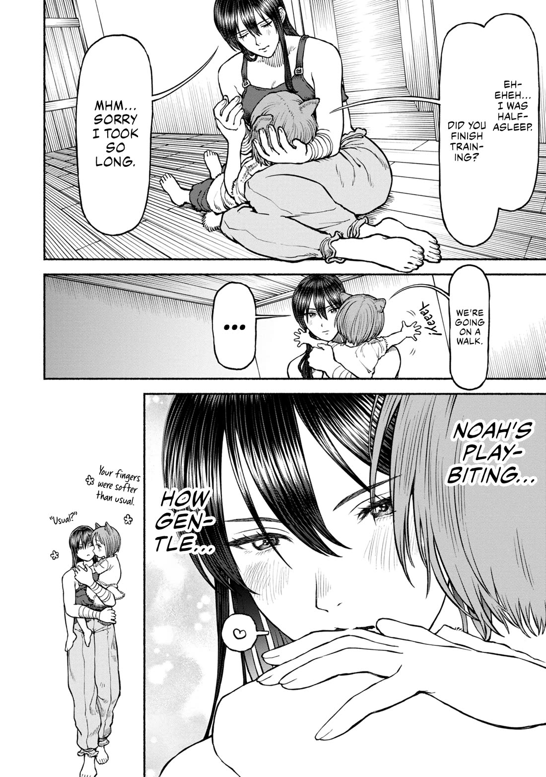 Female Knight and the Kemonomimi Child chapter 39 page 7