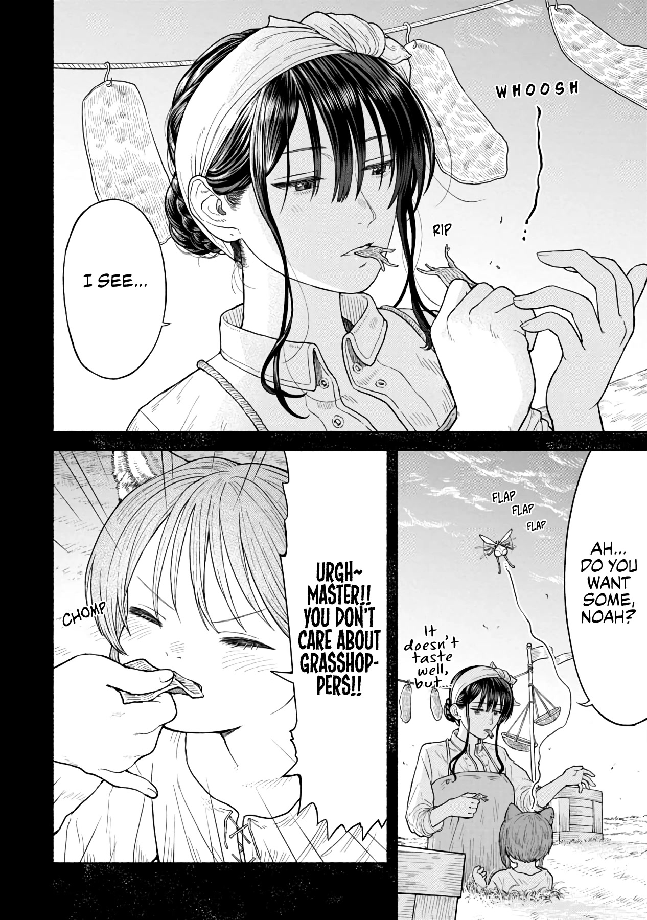 Female Knight and the Kemonomimi Child chapter 4 page 6