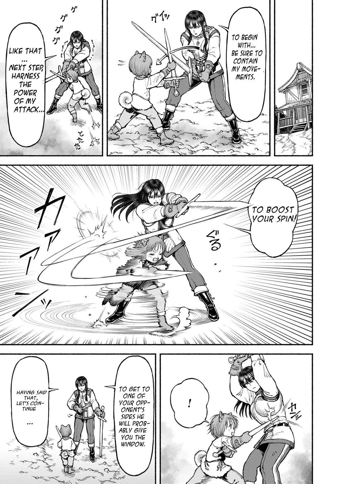 Female Knight and the Kemonomimi Child chapter 40 page 3