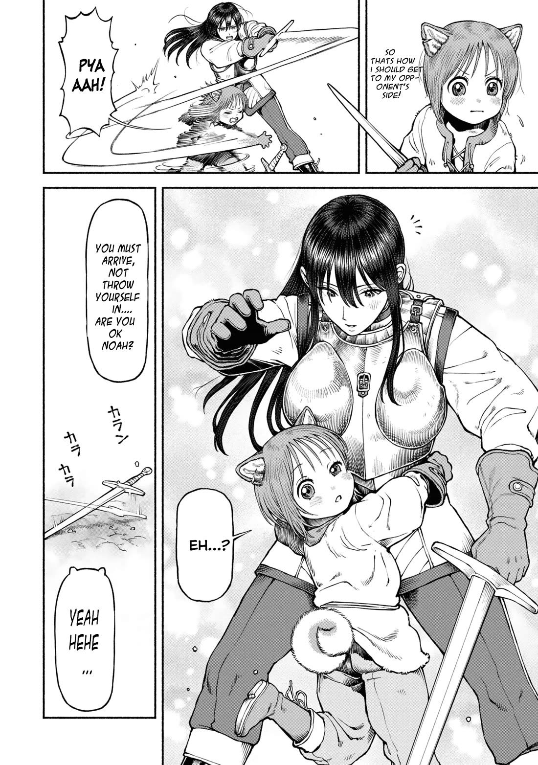 Female Knight and the Kemonomimi Child chapter 40 page 4