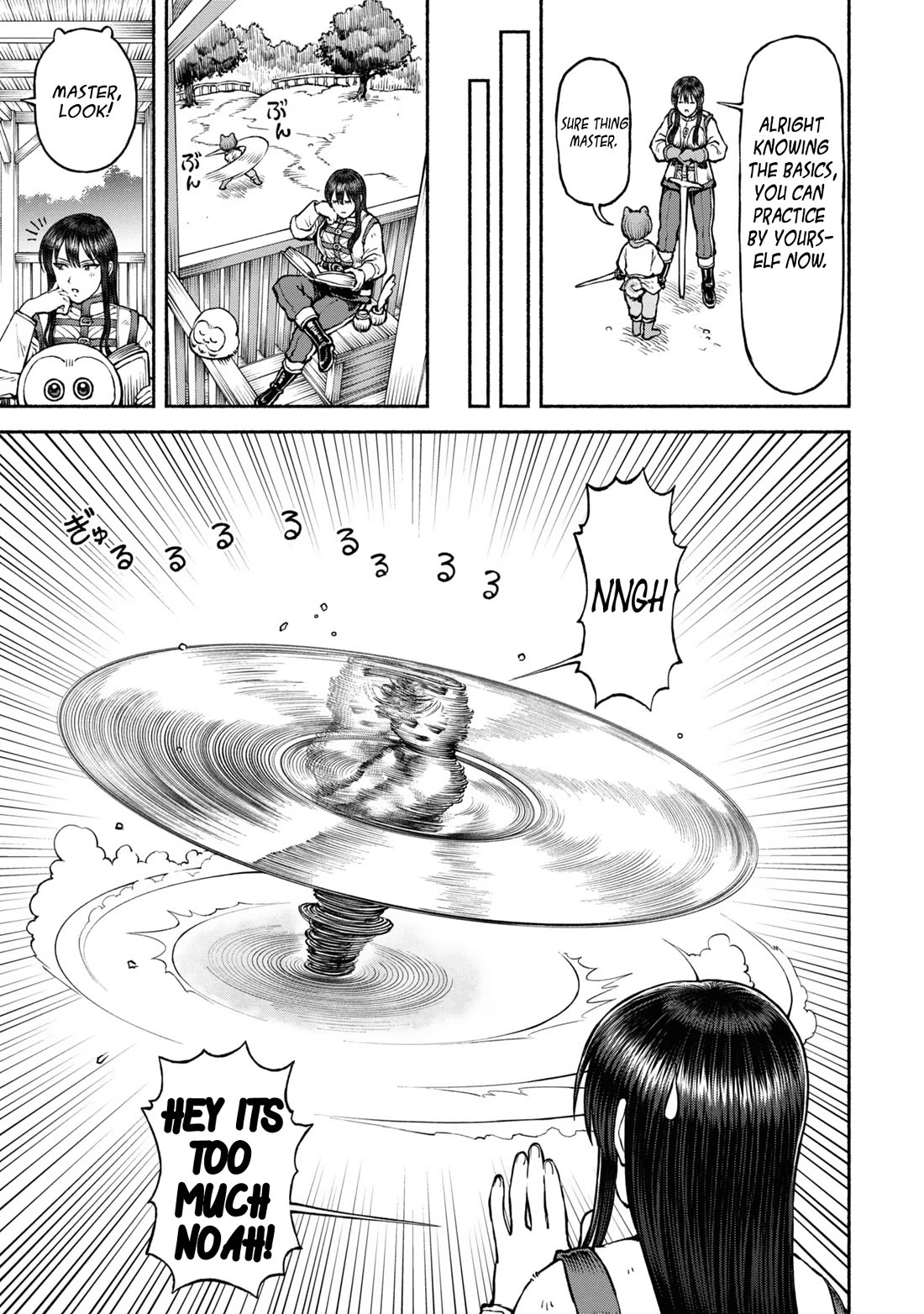 Female Knight and the Kemonomimi Child chapter 40 page 5